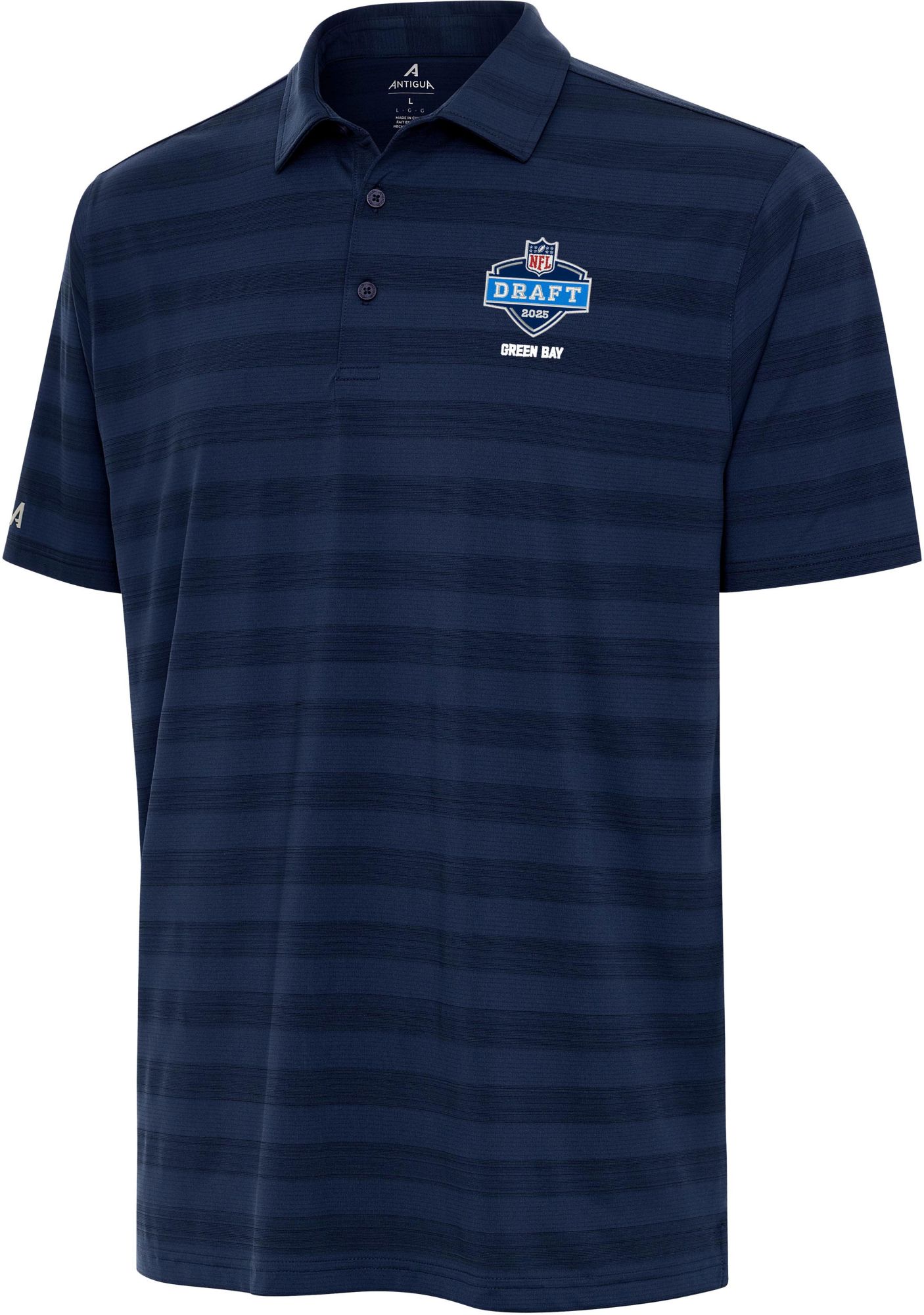 Antigua Men's NFL Draft 2025 Blue Polo