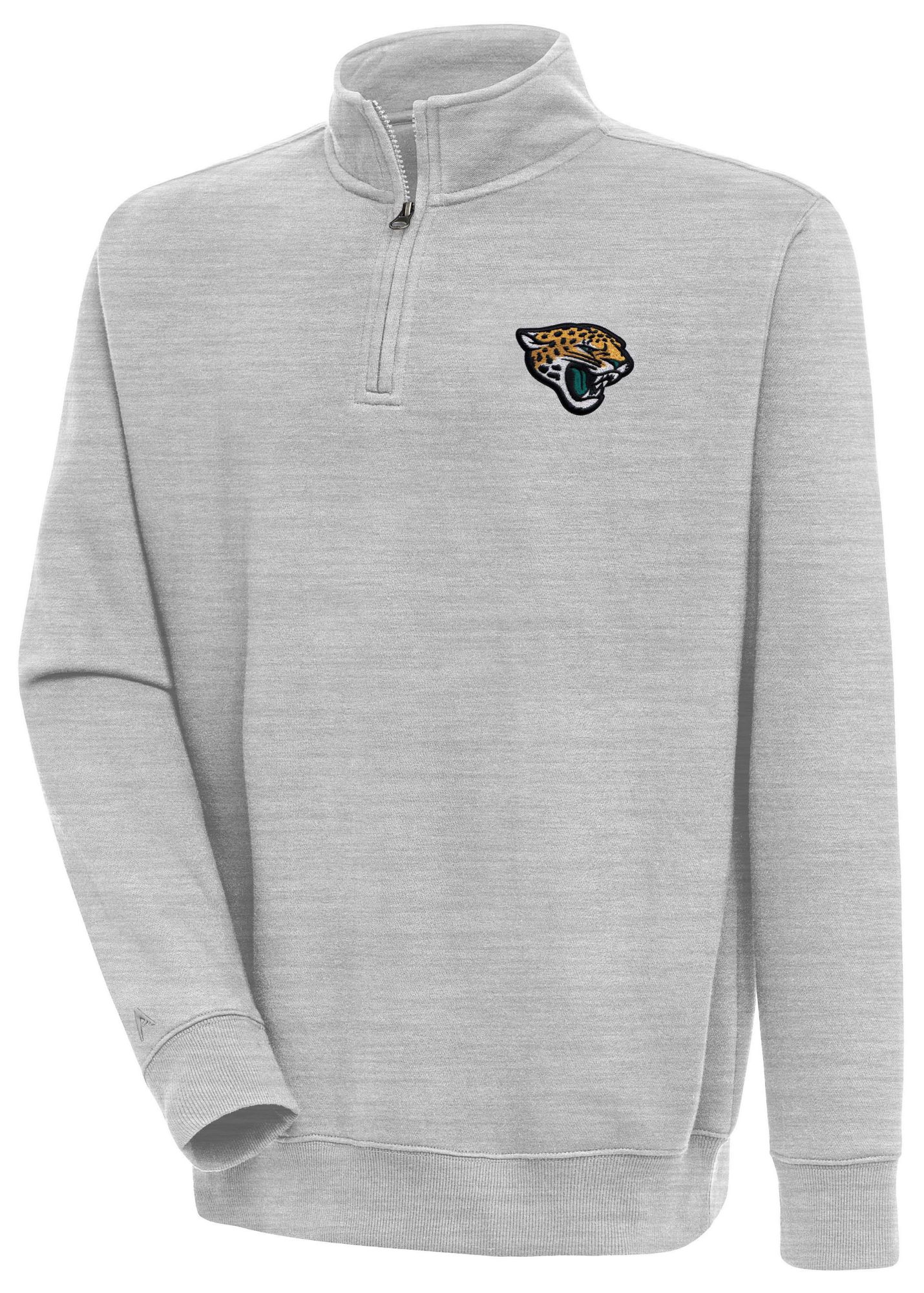 Antigua Men's Jacksonville Jaguars Victory 1/4 Zip Mock Pullover
