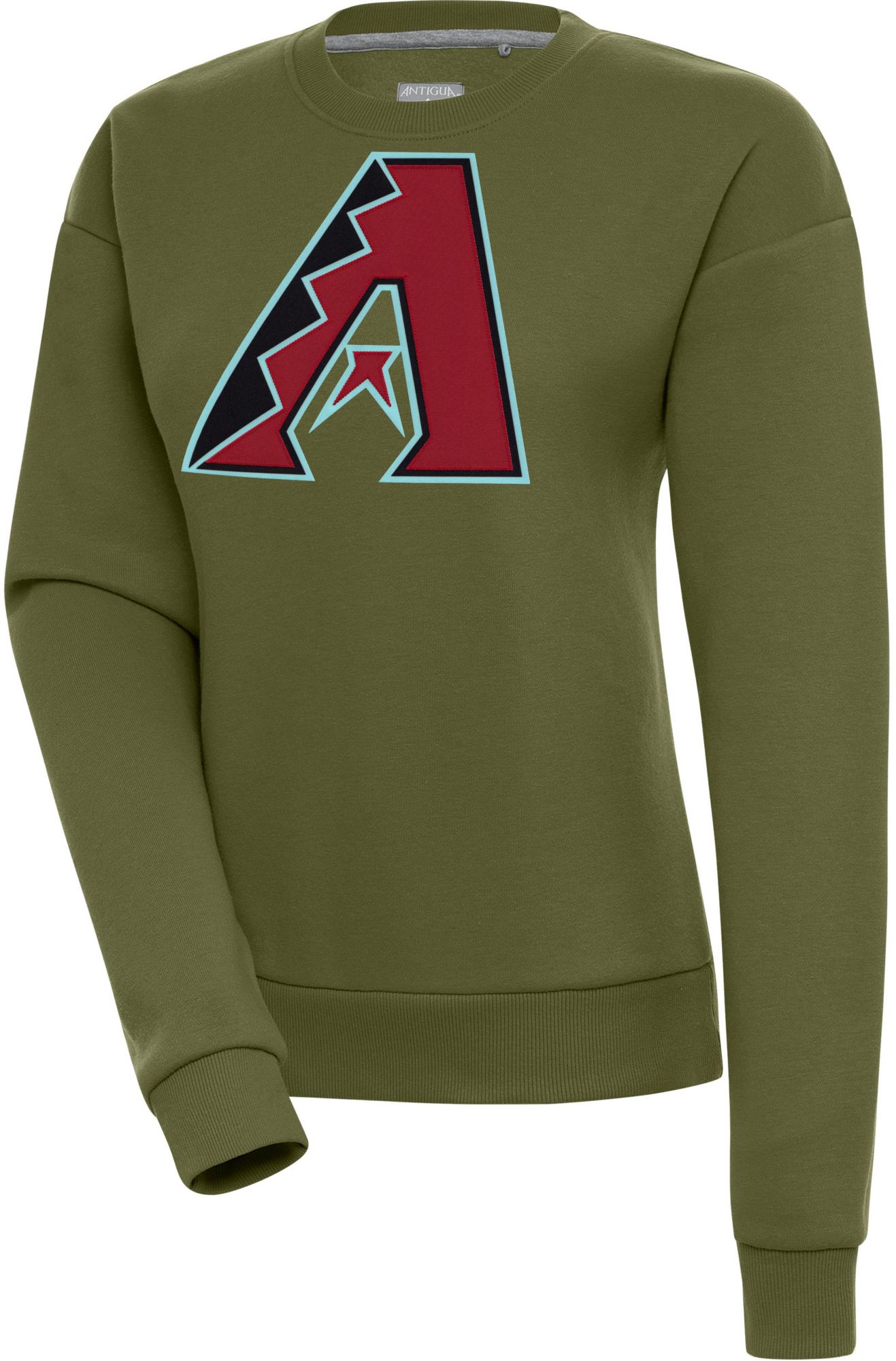 Antigua Women's Arizona Diamondbacks Victory Crew Neck Sweatshirt
