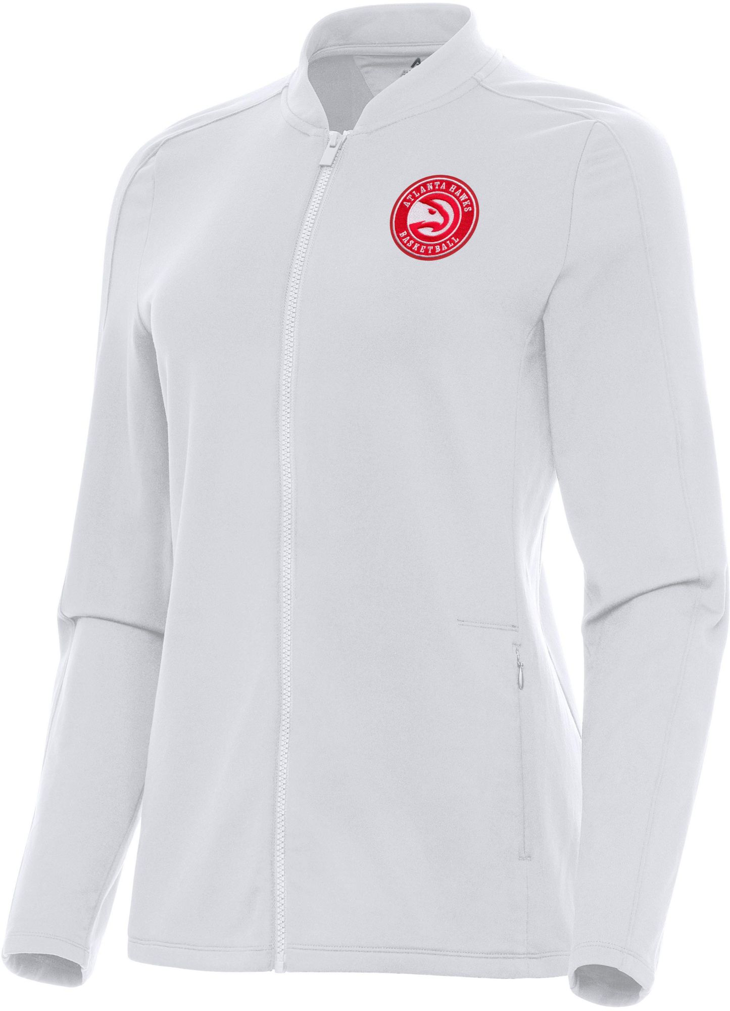 Antigua Women's Atlanta Hawks White Continual Jacket