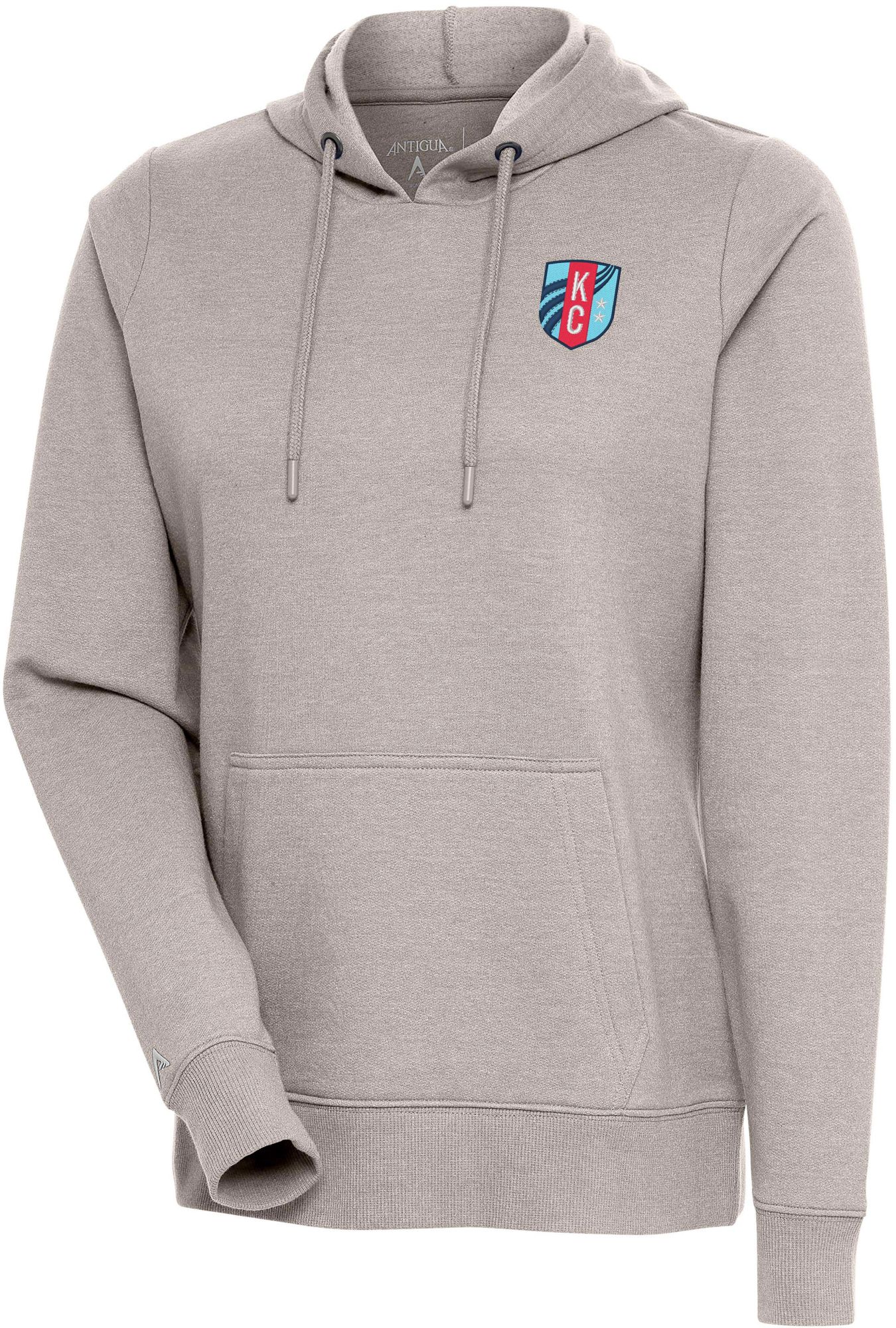 Antigua Women's Kansas City Current Cream Logo Hoodie