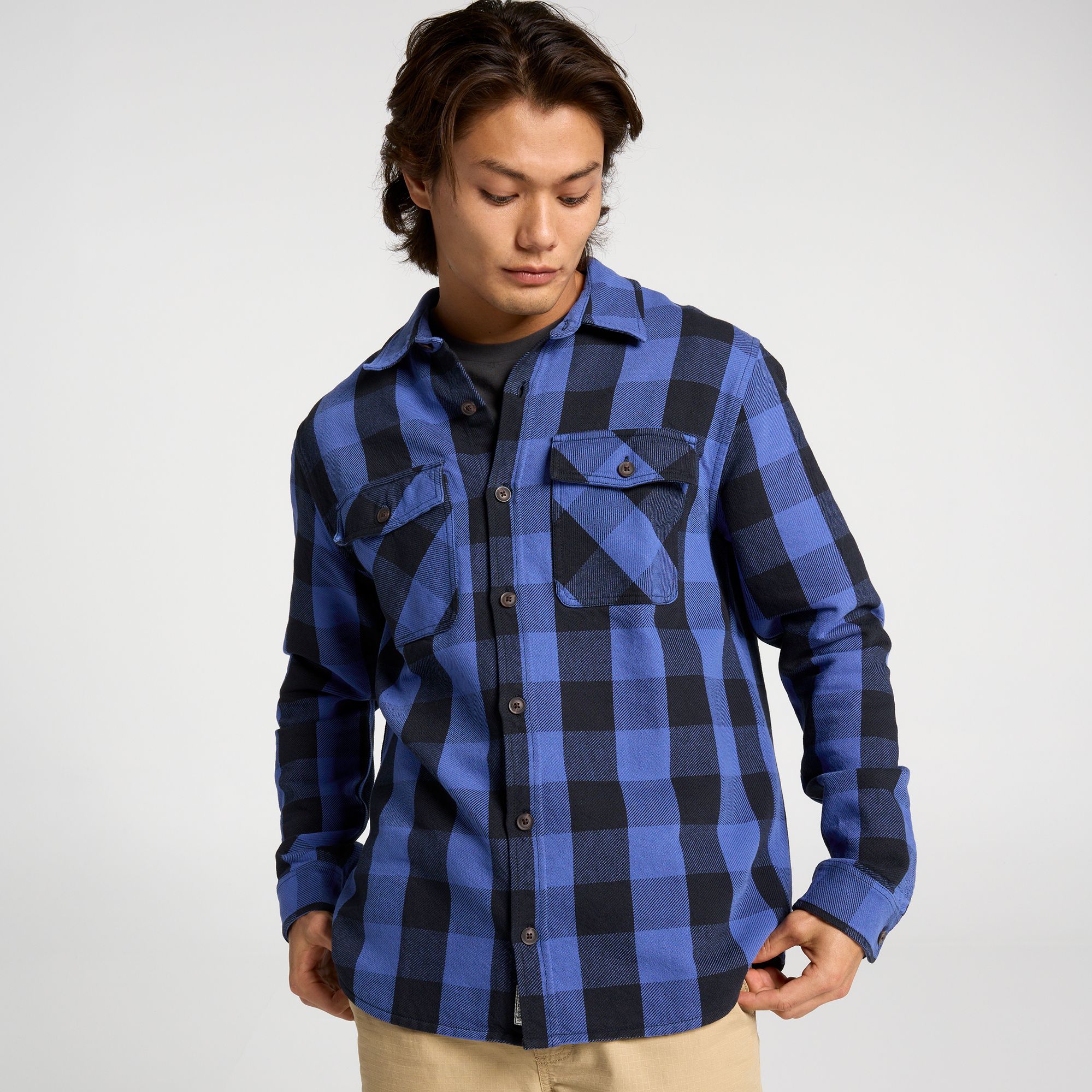 Blue/Black Hollis Plaid