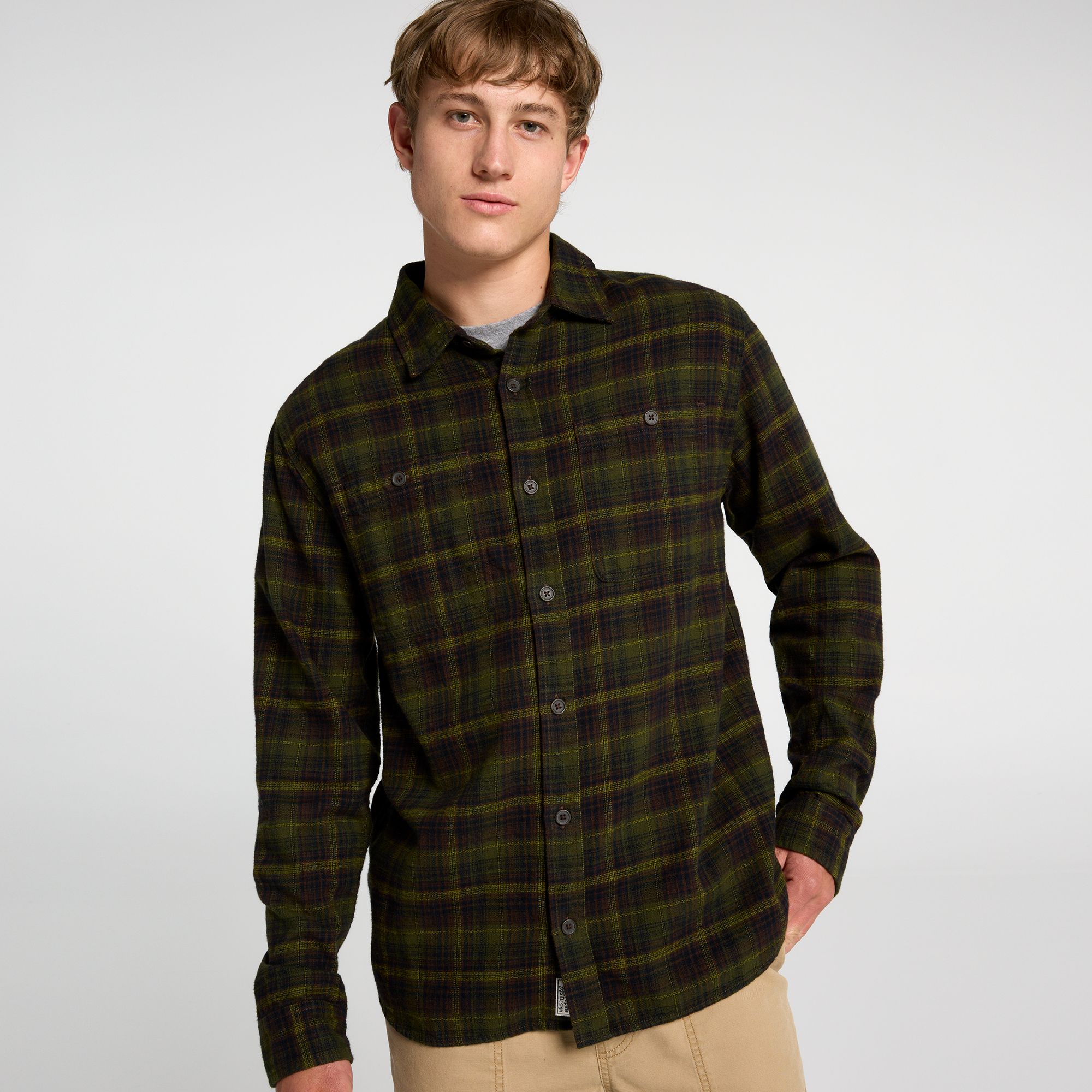 Green K Plaid