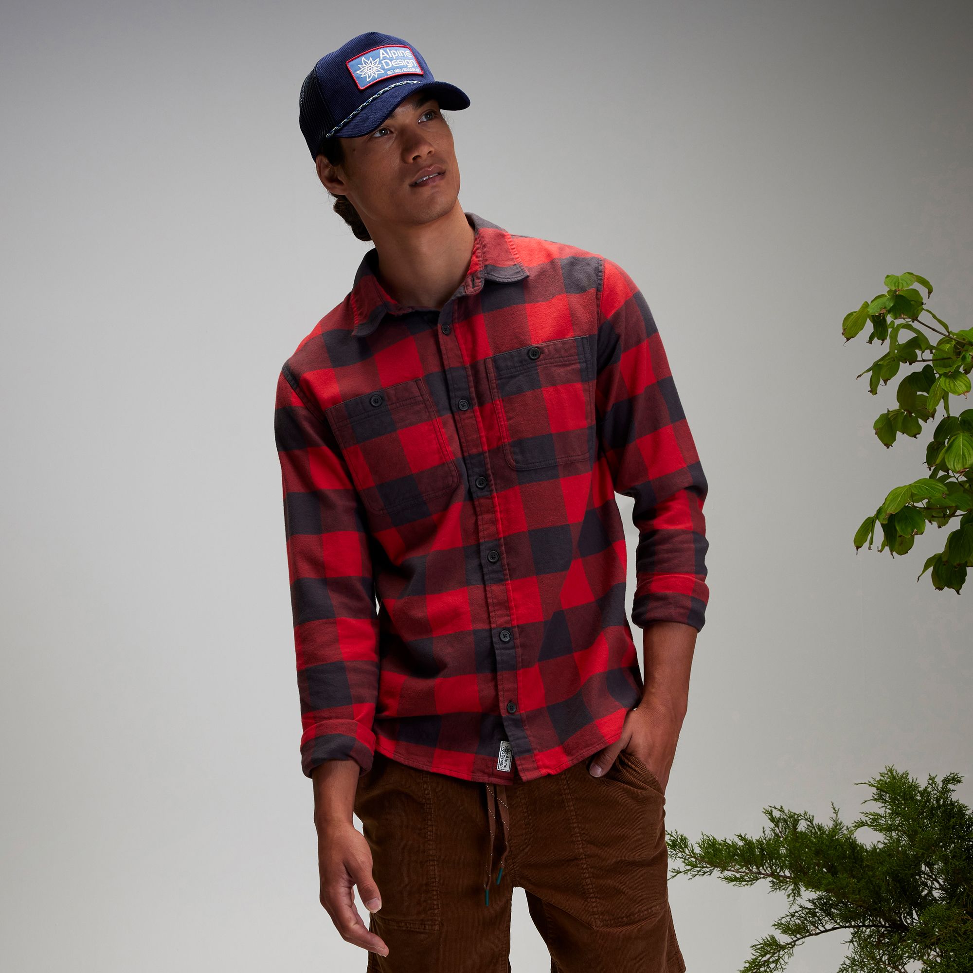 Red/Grey Buffalo Plaid