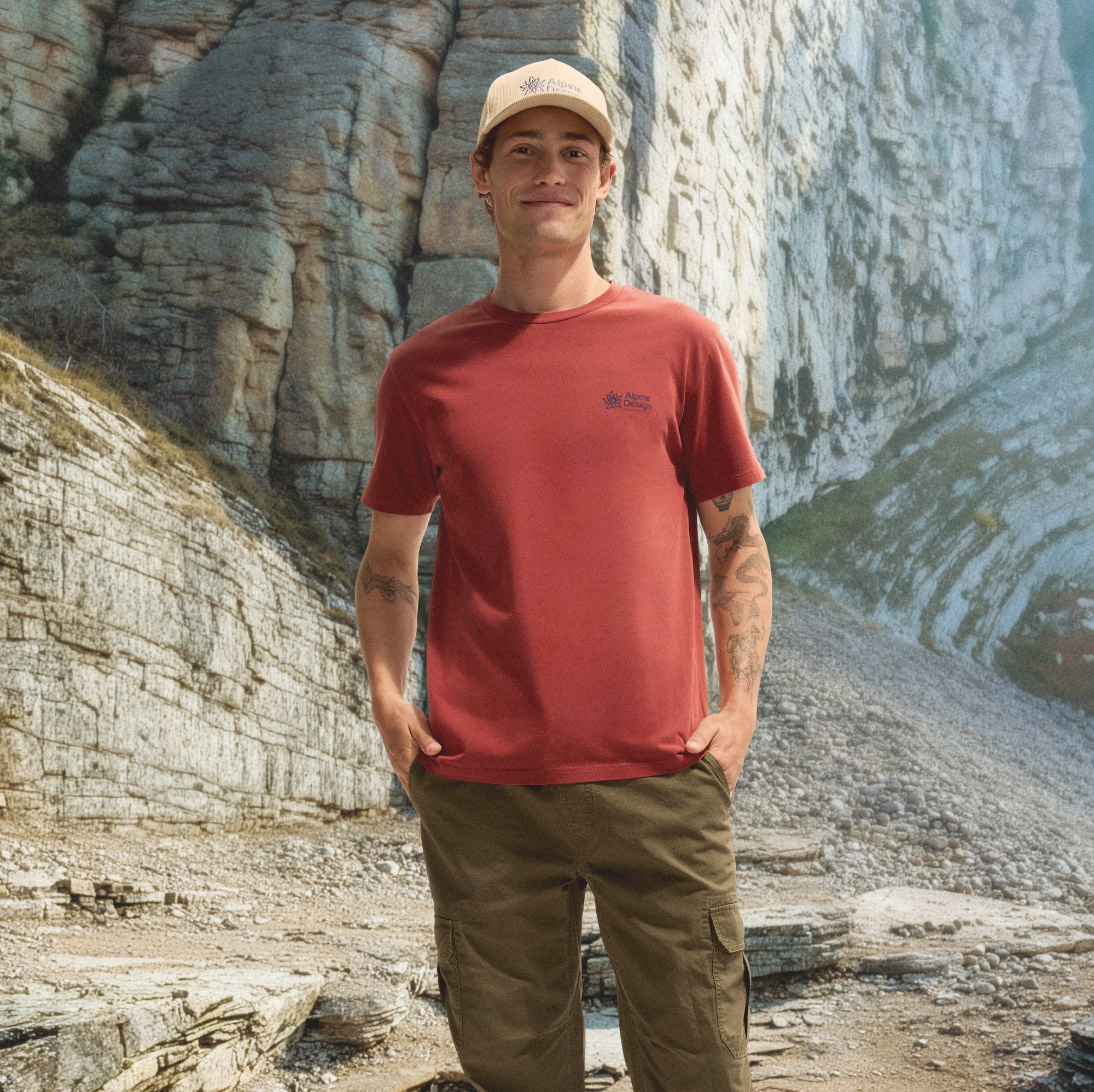 Alpine Design Men's Short Sleeve Graphic T-Shirt