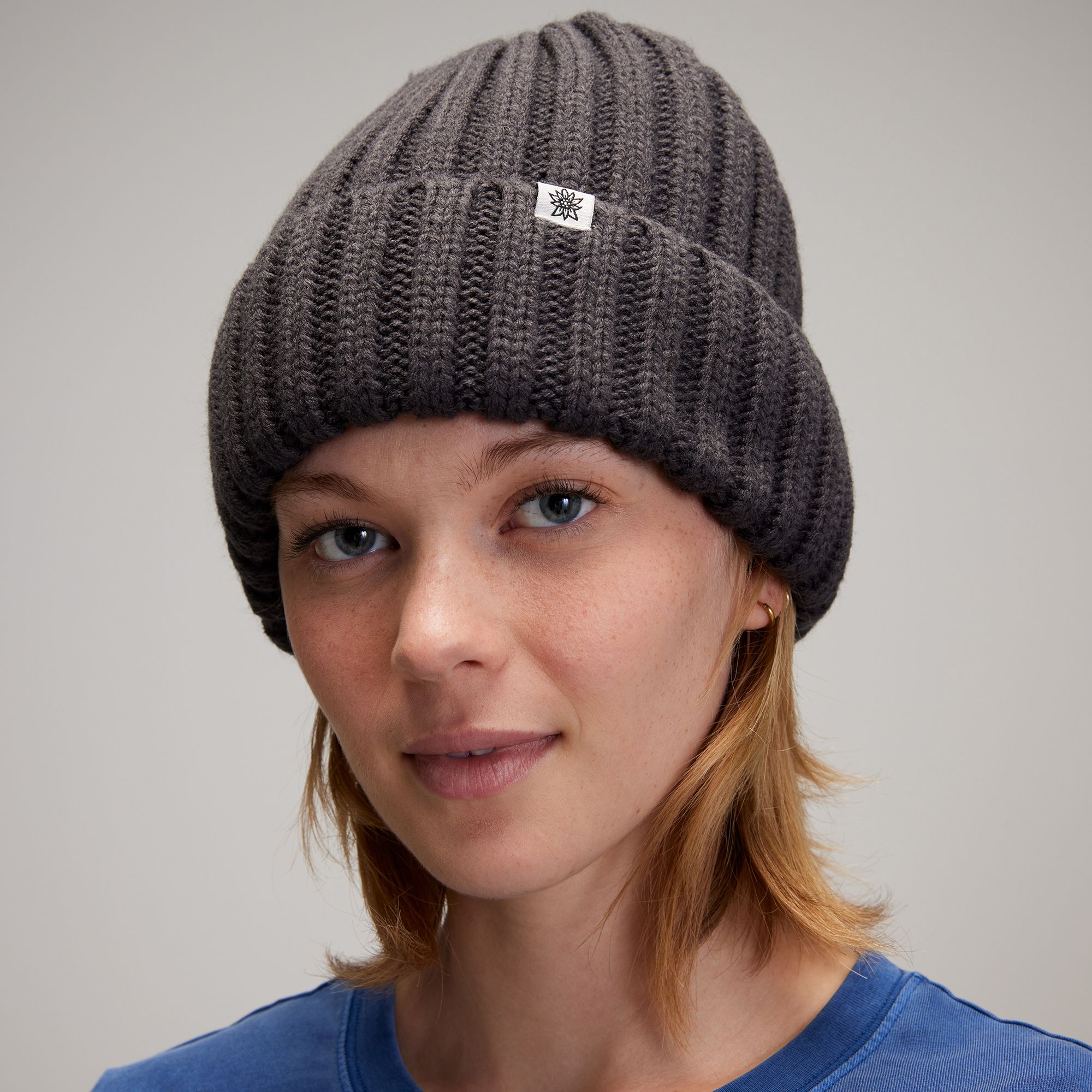 Alpine Design Women's Chunky Rib Knit Beanie