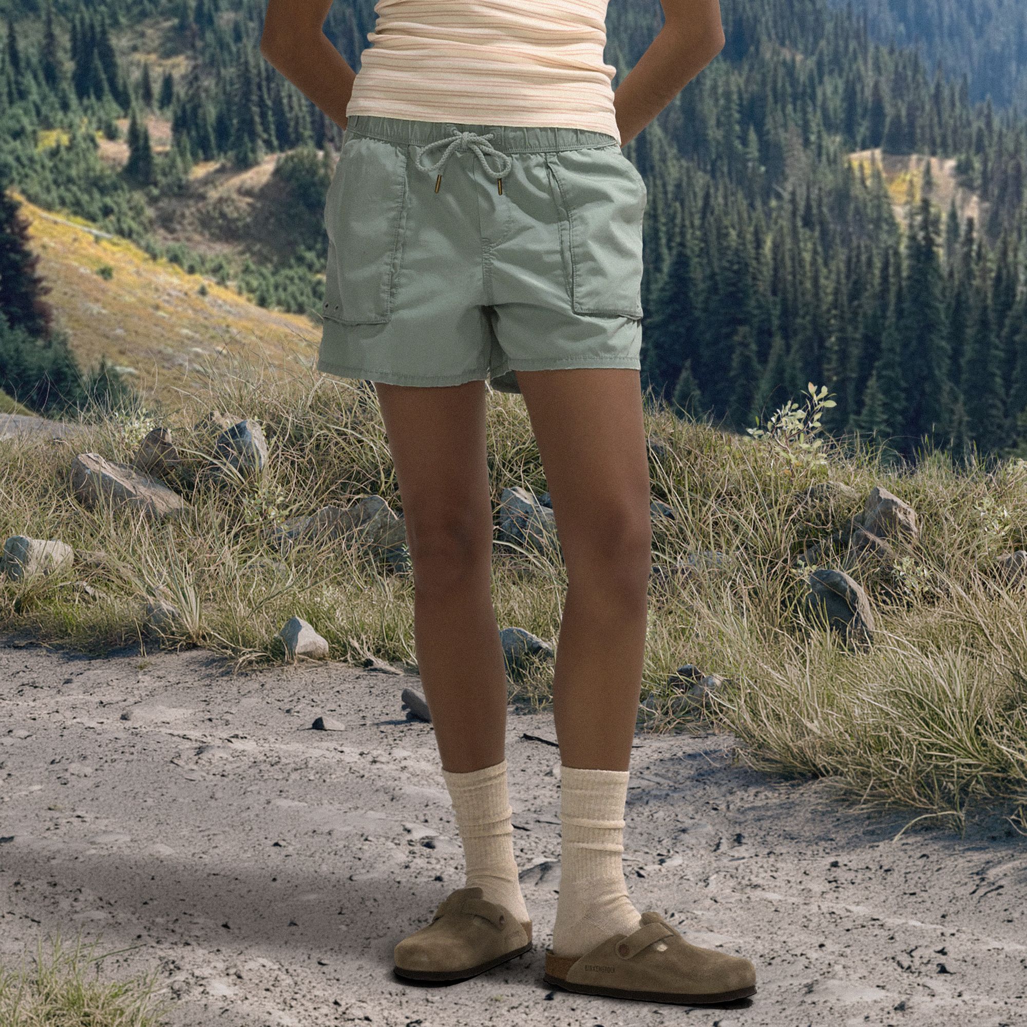 Alpine Design Women's 4" Lightweight Twill Short