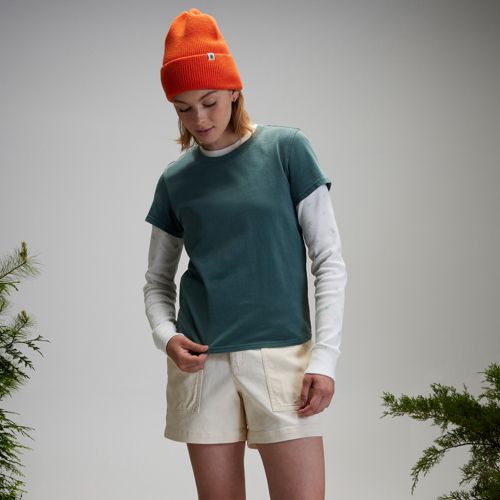 【CPGN STUDIO】23SS★ Hike Round Short Sleeve Tee Foundation Short Sleeve Crew Neck Tee - Black – Universal