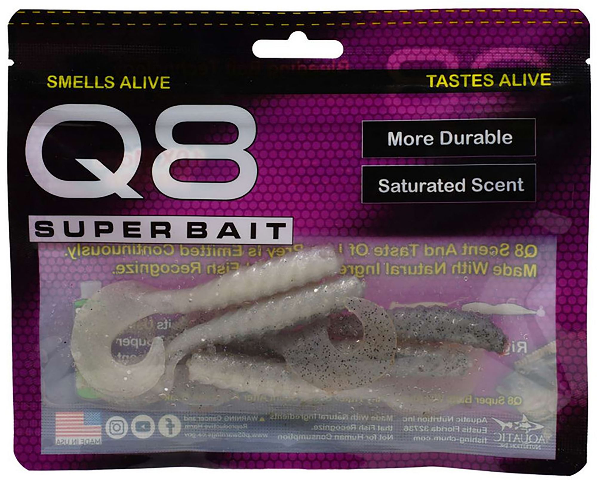 Aquatic Nutrition Q8 Curly Tail Swimbait
