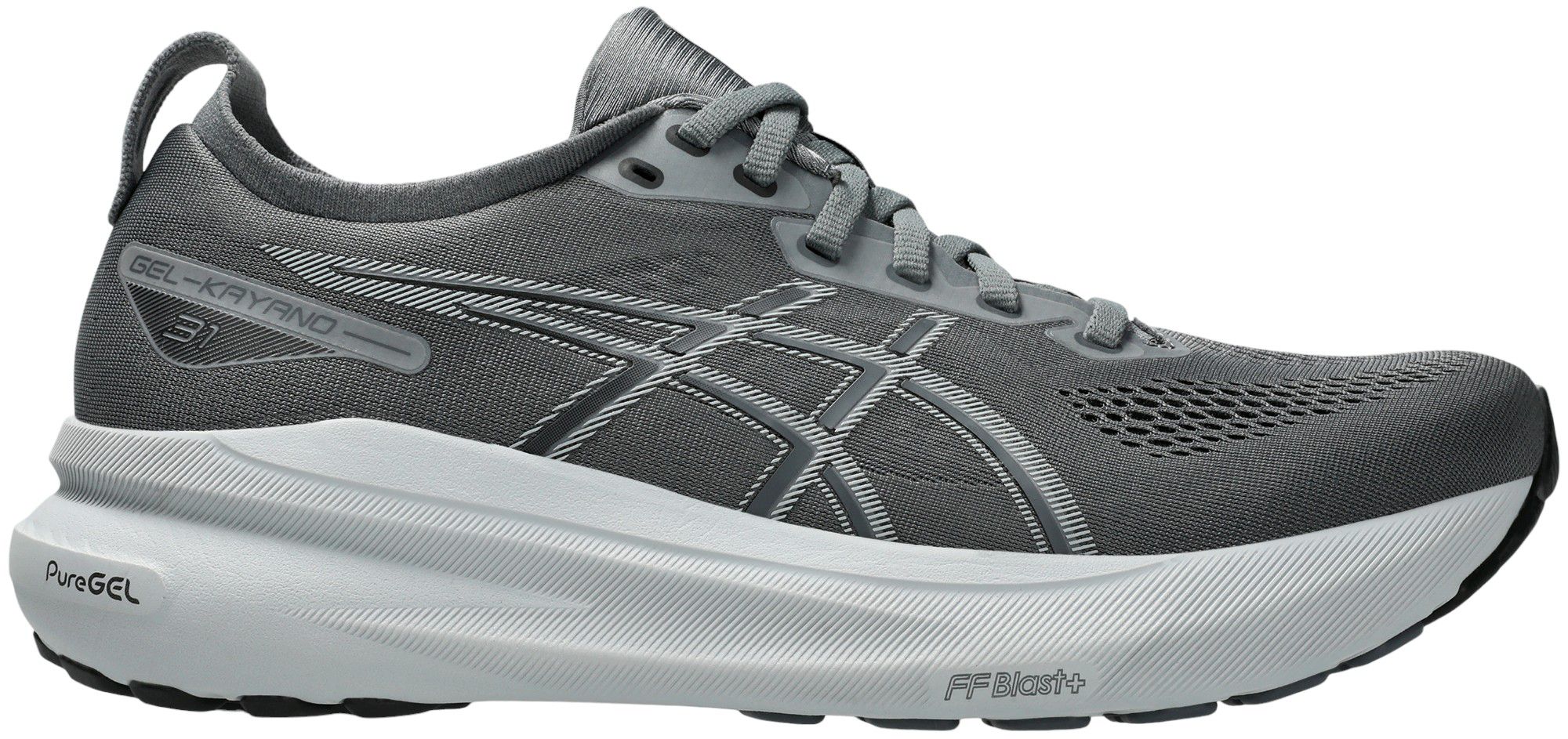 ASICS Men's GEL-KAYANO 31 Running Shoes - Gray