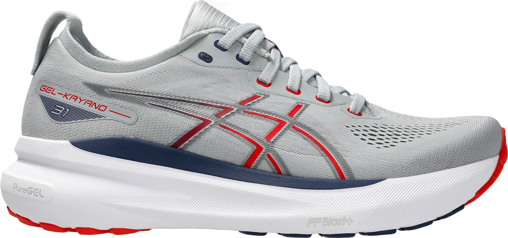 Grey/Red
