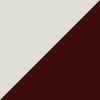 Cream/Antique Red