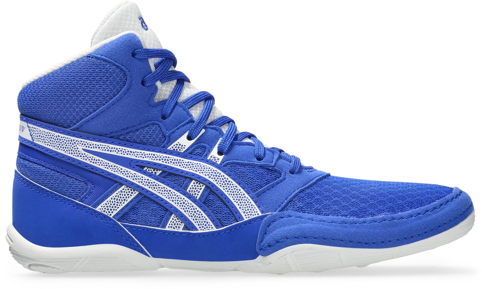 ASICS Kids' Snapdown 4 Wrestling Shoes, Size 4.5, Blue/White