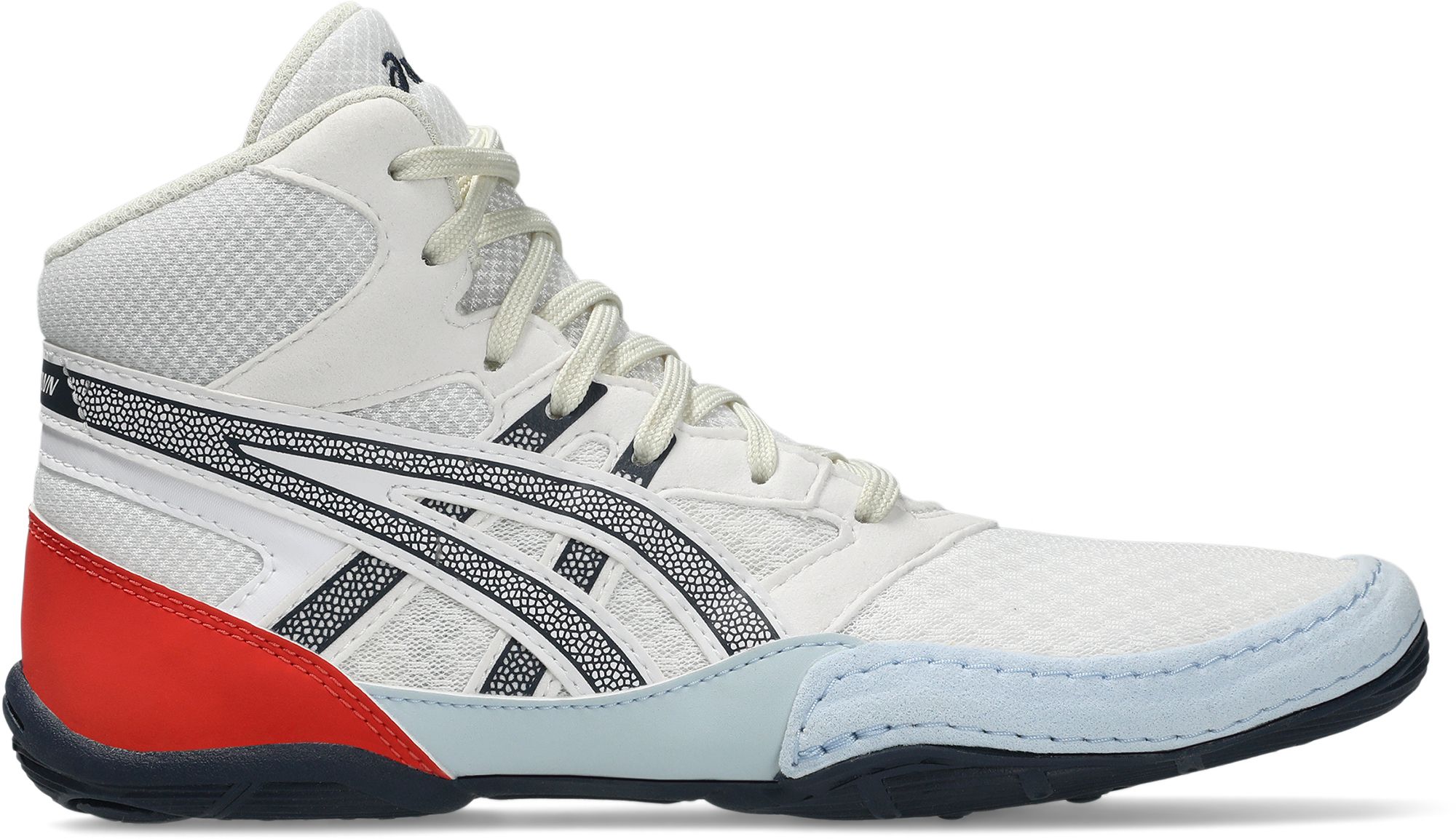 ASICS Kids' Snapdown 4 Wrestling Shoes, Size 12, White/Multi