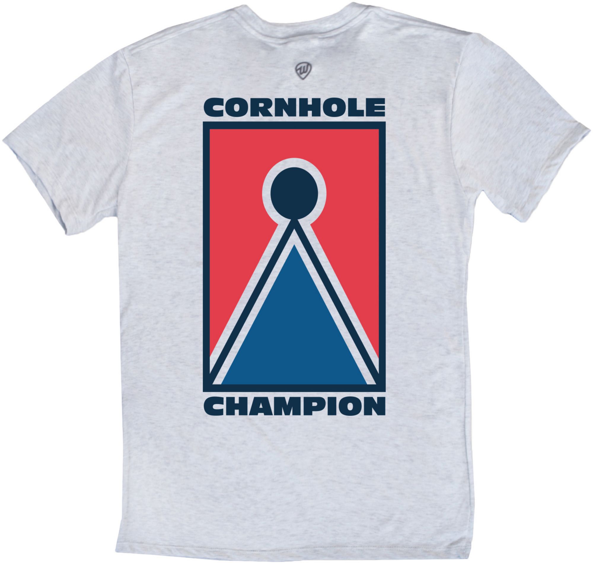 WHERE I'M FROM Men's Cornhole Champ Graphic T-Shirt