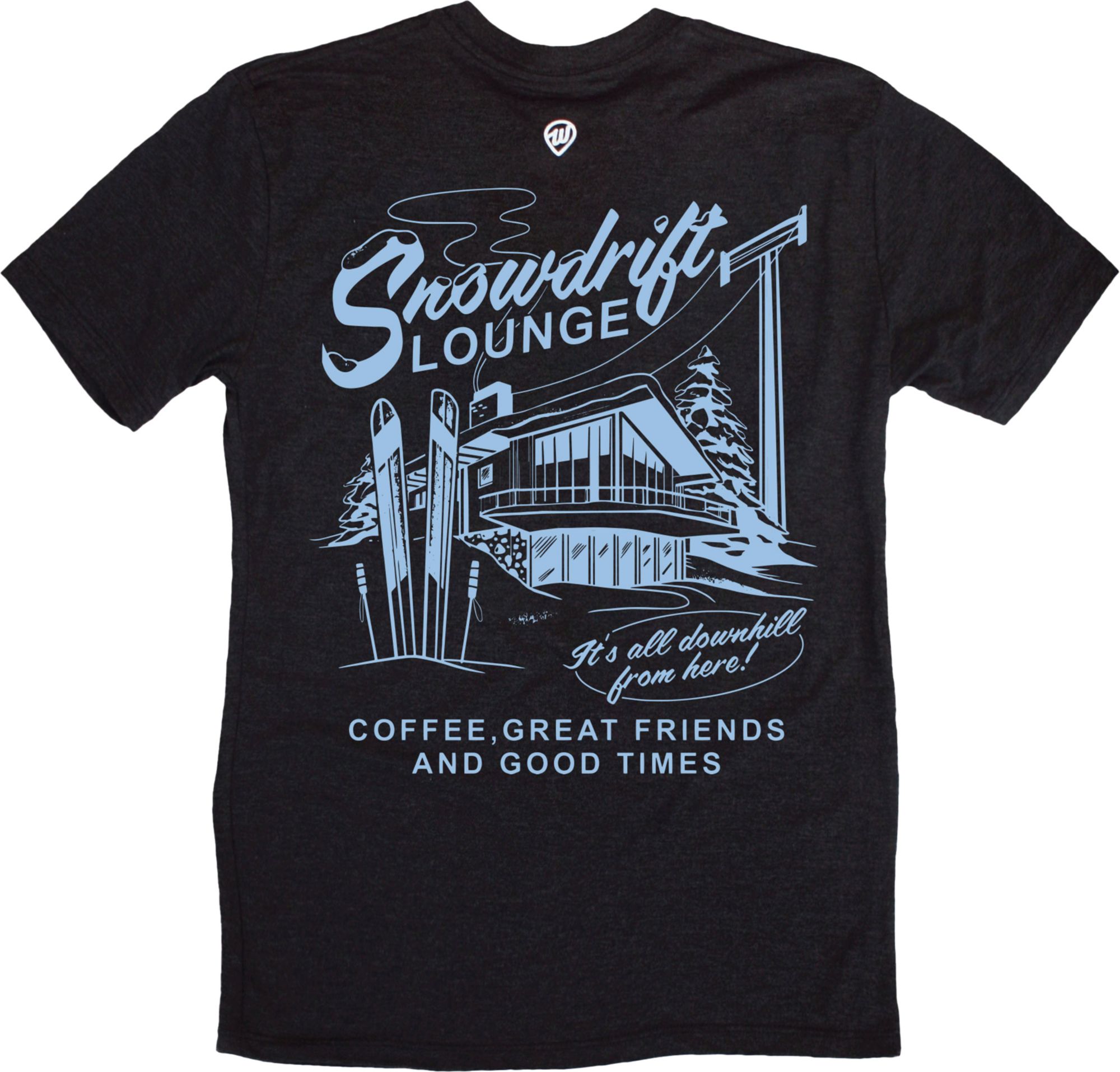 Where I'm From Men's Snowdrift Lounge Short Sleeve T-Shirt