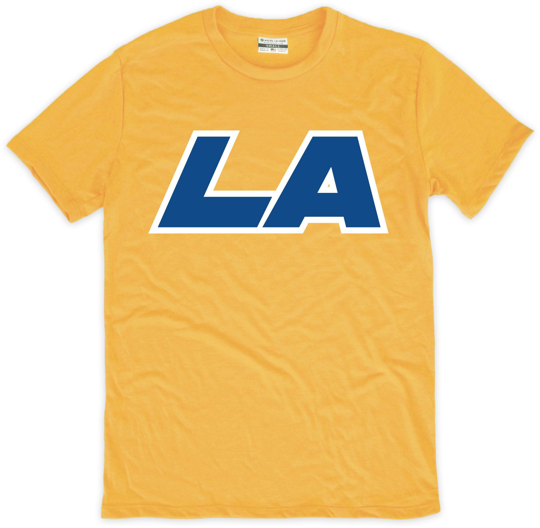 Where I'm From Adult Los Angeles City Code T-Shirt