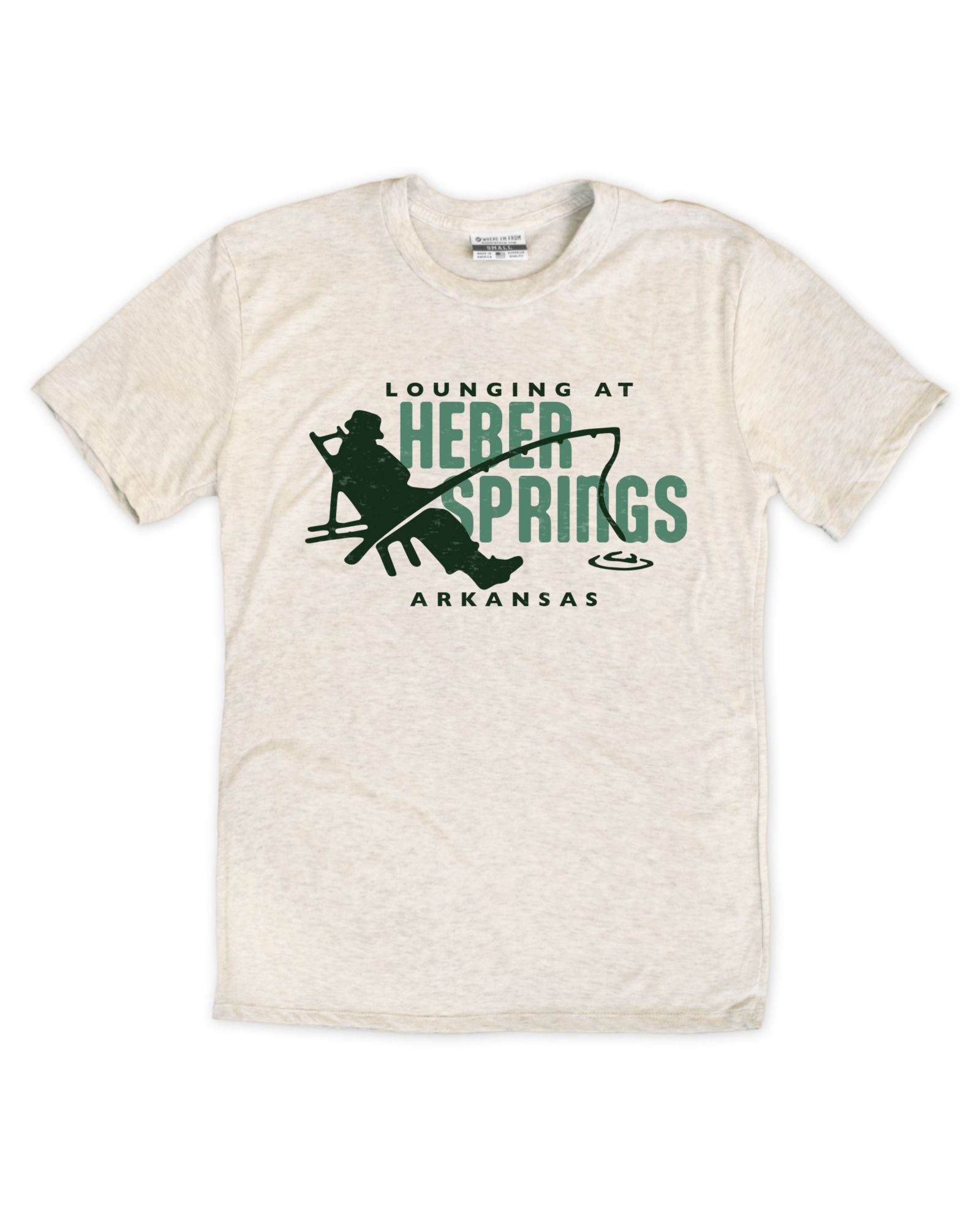 Where I'm From Adult Arkansas Heber Springs T-Shirt