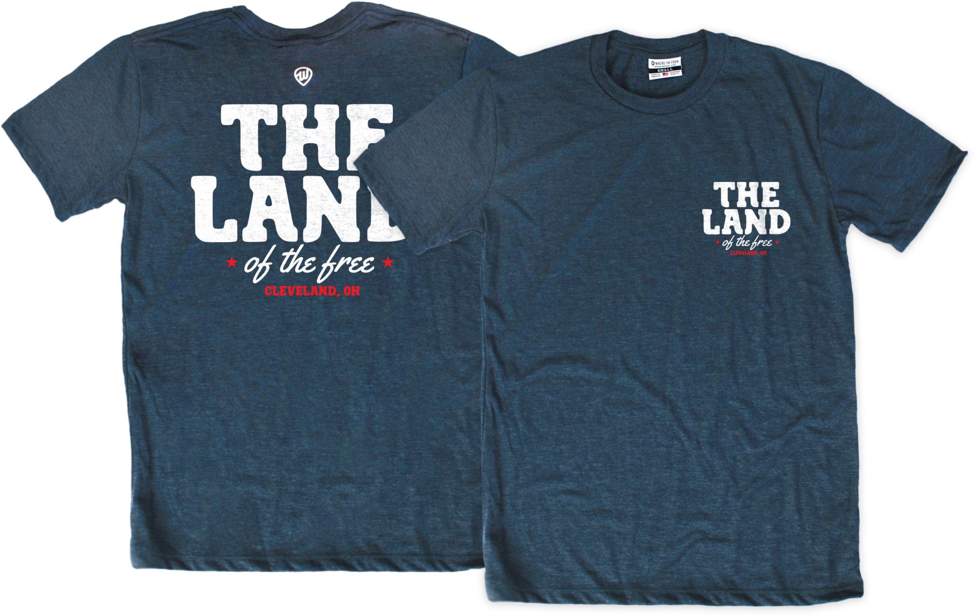 Where I'm From Adult Cleveland Slogan T-Shirt