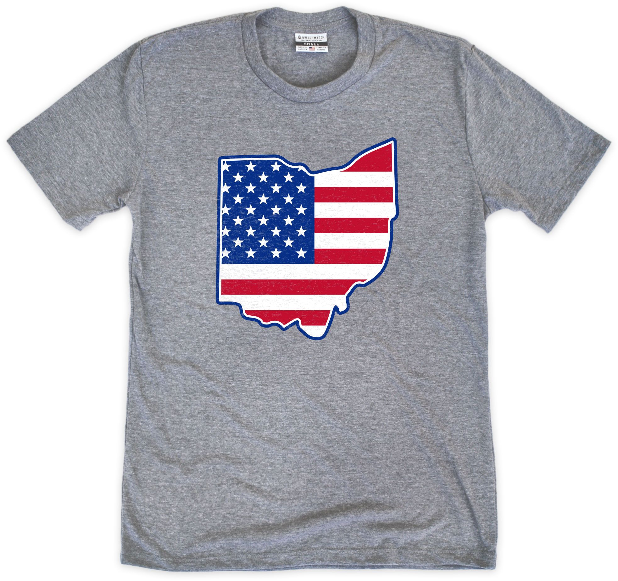 Where I'm From Adult Cleveland State T-Shirt