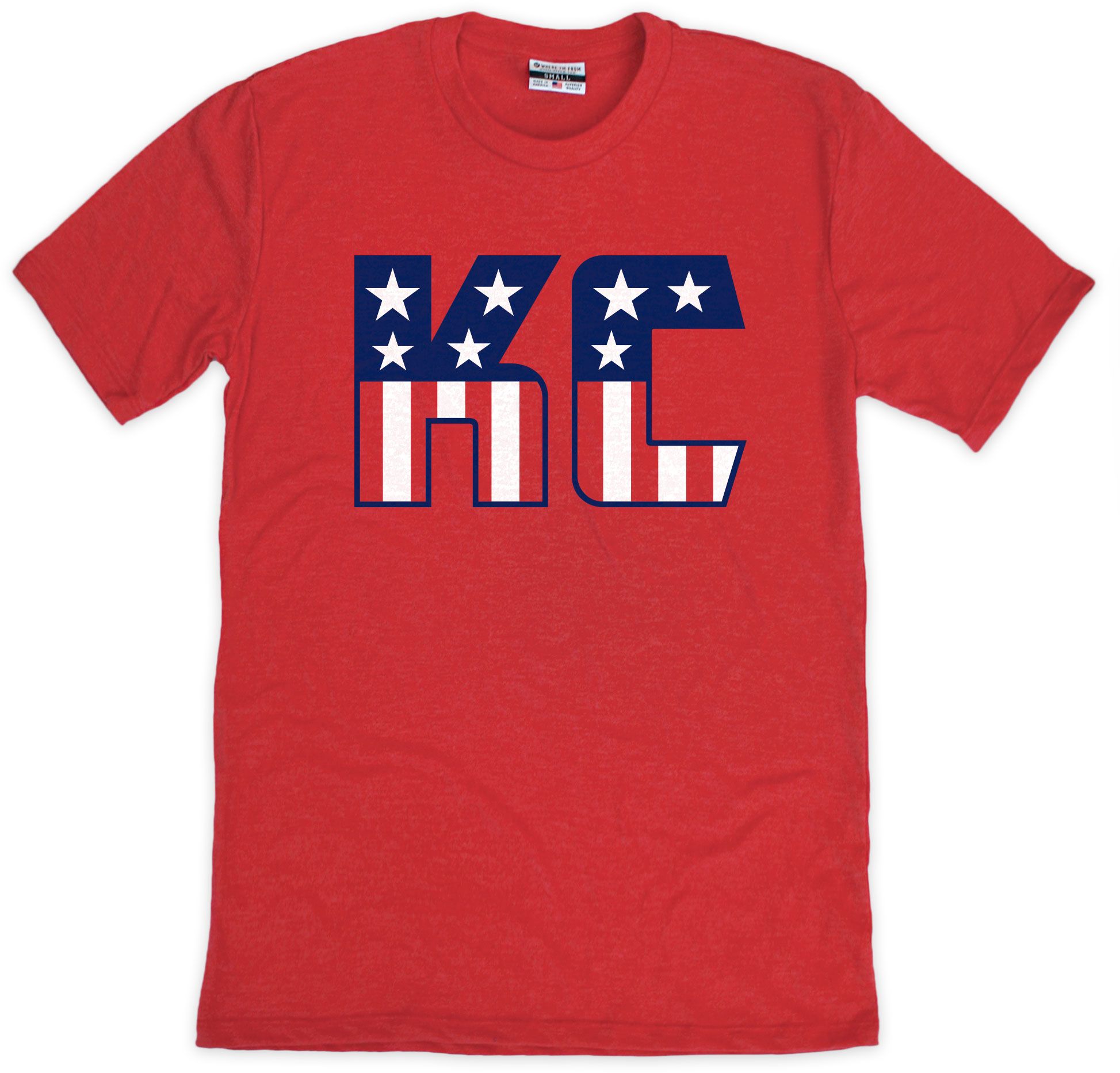 Where I'm From Adult Kansas City Red USA T-Shirt