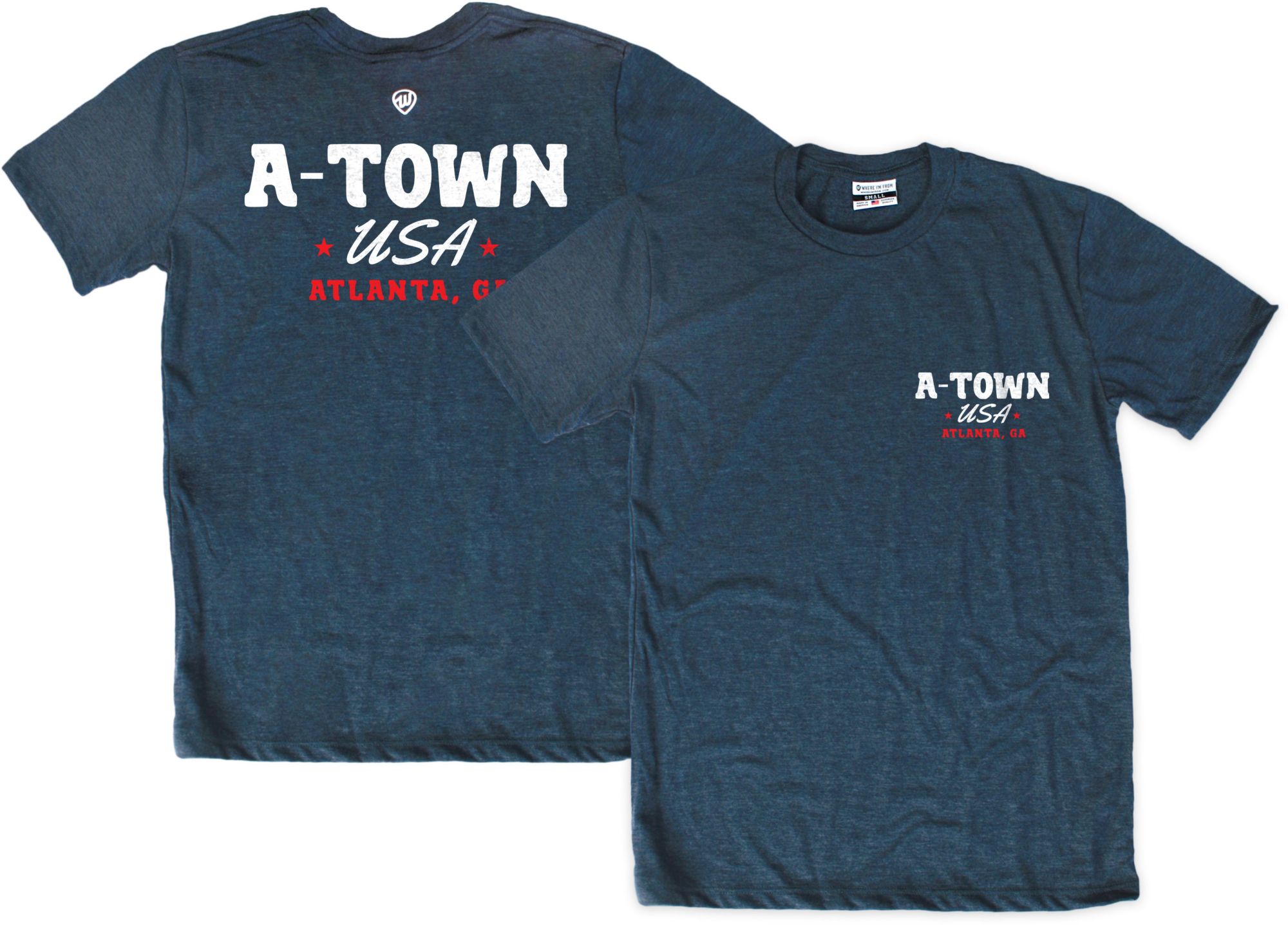 Where I'm From Adult Atlanta Slogan T-Shirt