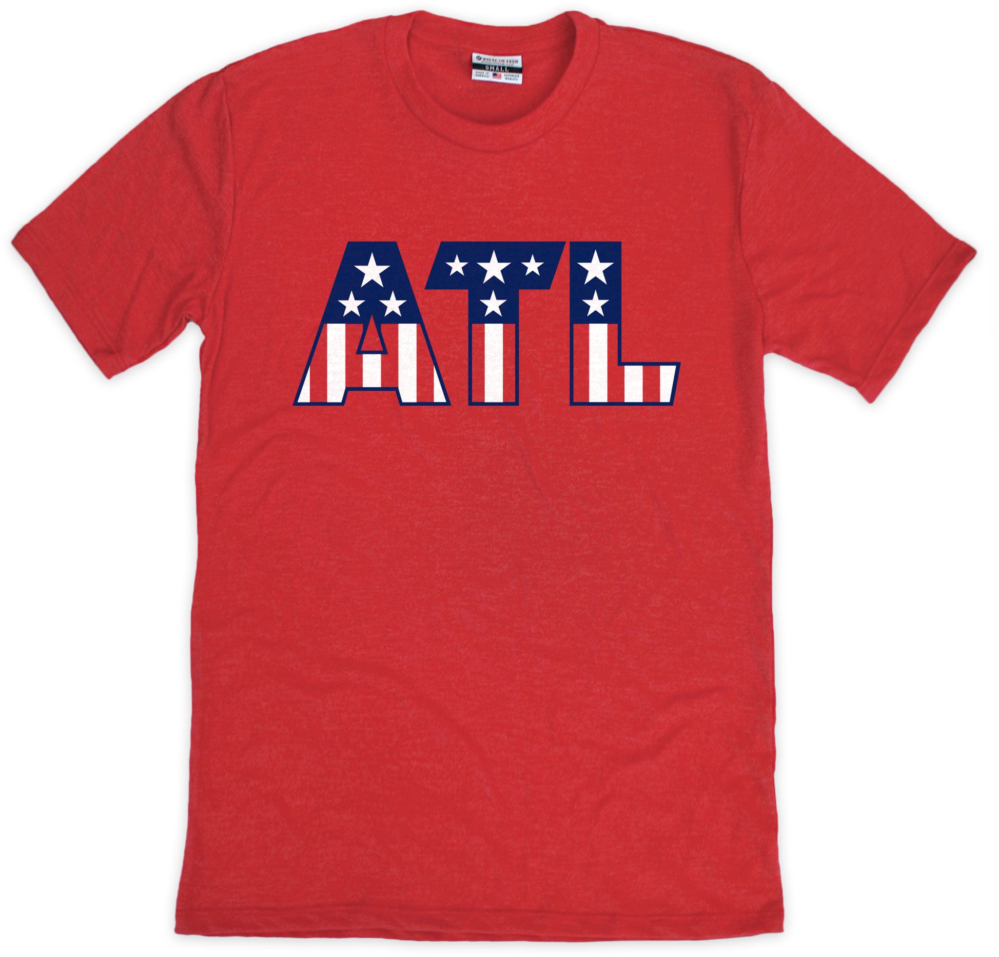 Where I'm From Adult Atlanta USA T-Shirt