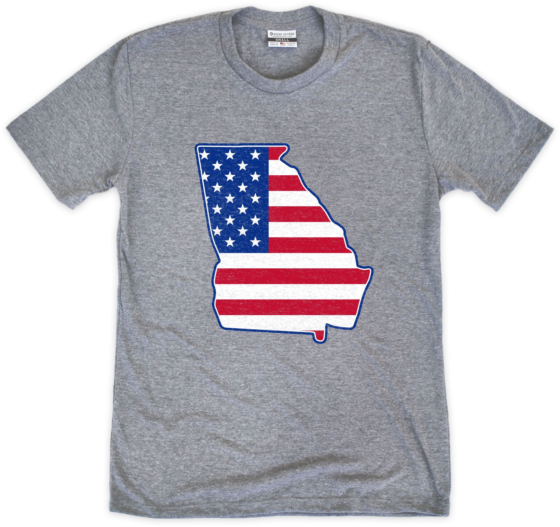 Where I'm From Adult Atlanta State T-Shirt