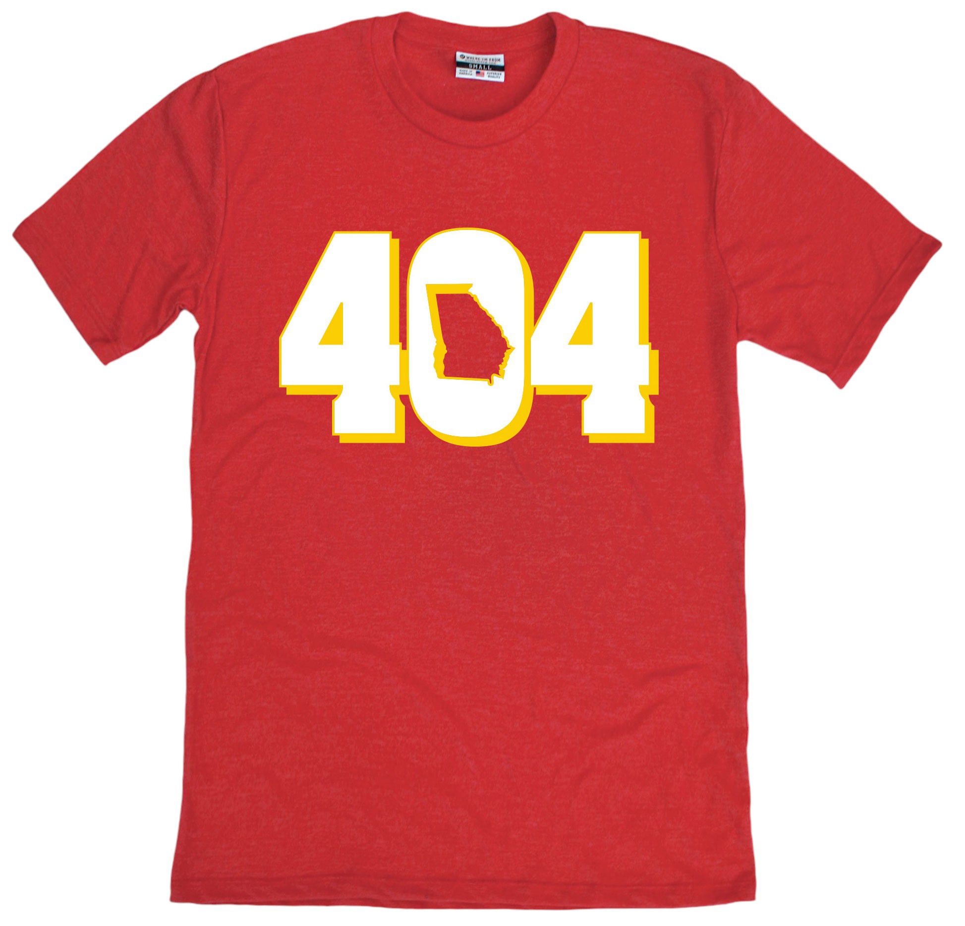 Where I'm From Adult Atlanta Area Code T-Shirt