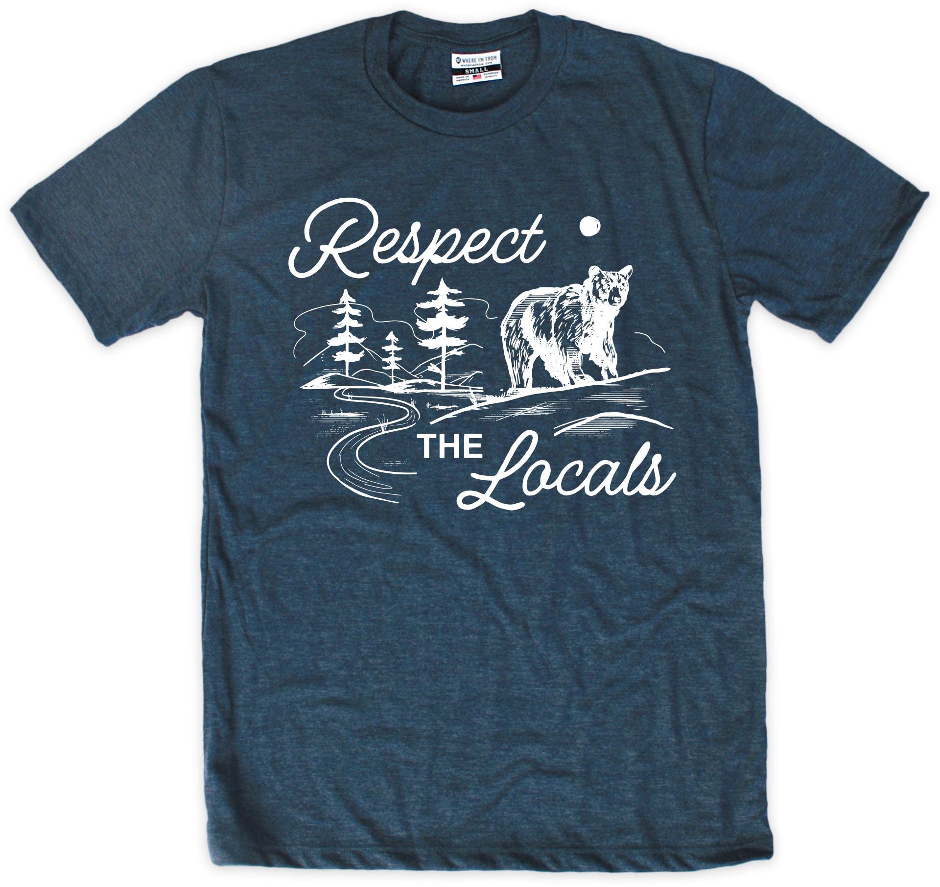 Where I'm From Adult Tennessee Locals T-Shirt