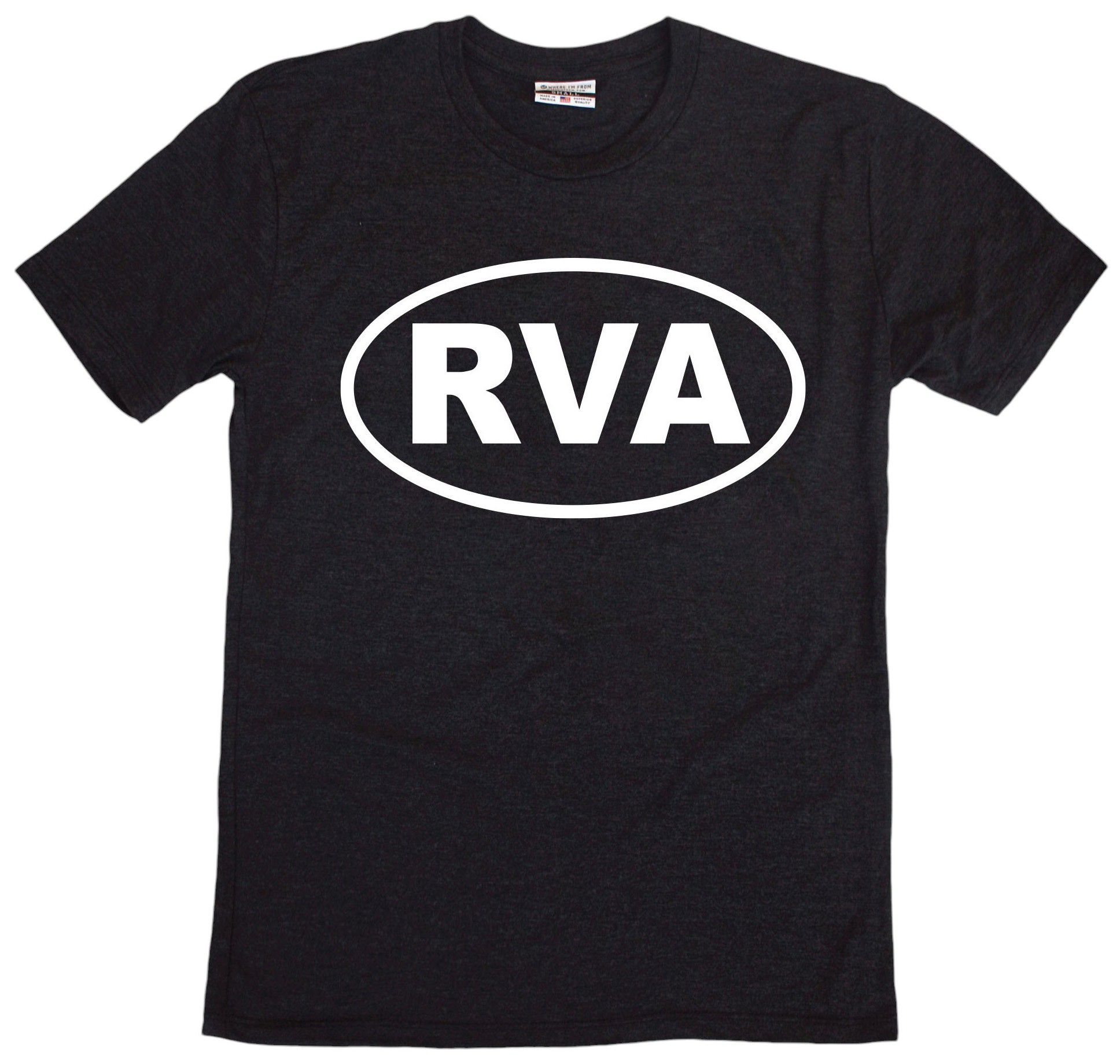 Where I'm From Adult Virginia RVA Circle T-Shirt