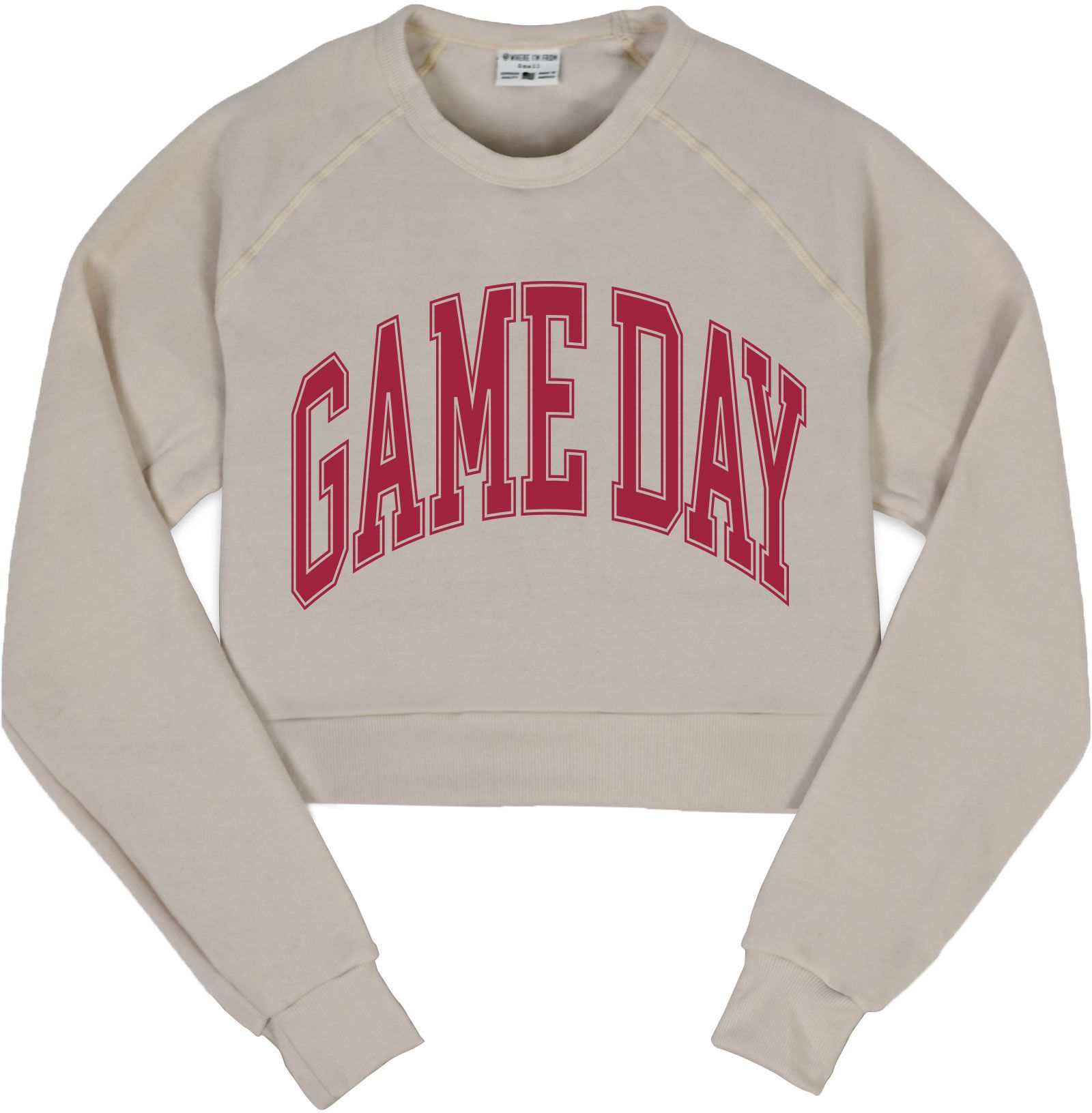 Where I'm From Women's Alabama Gameday Cropped T-Shirt