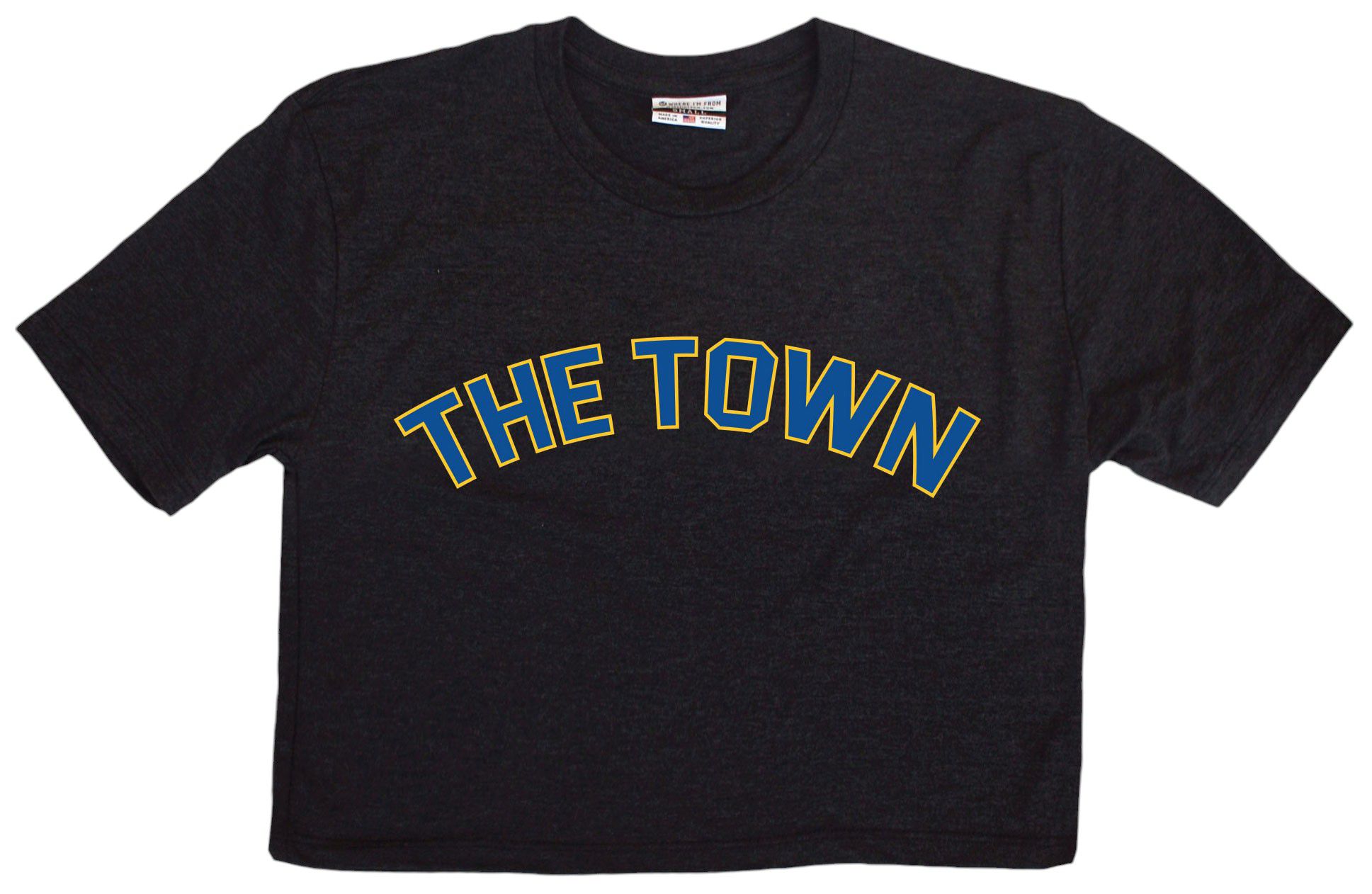 Where I'm From Women's San Francisco 2Sided Double Zero Cropped T-Shirt