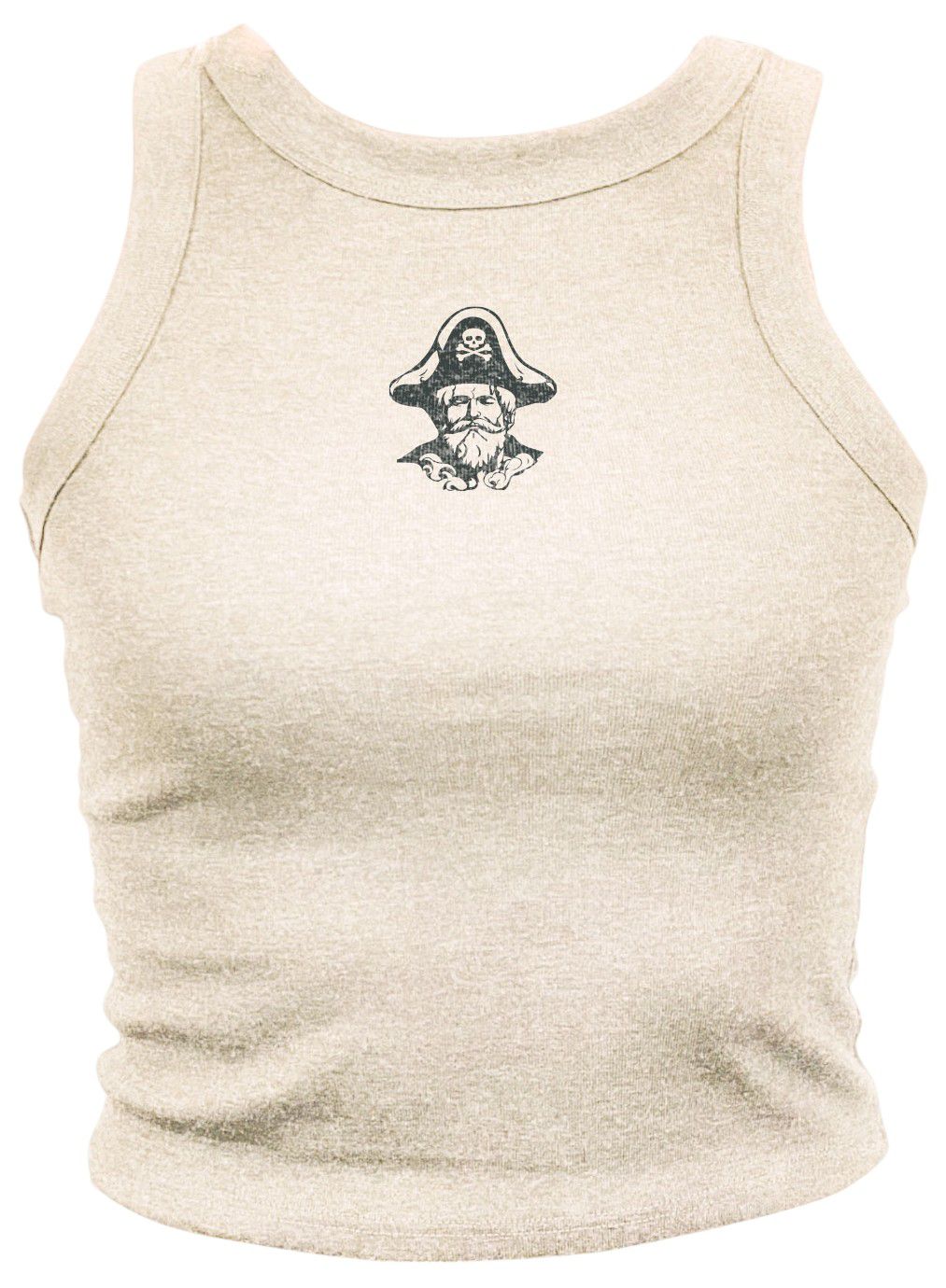 Where I'm From Women's Gasparilla Pirate Cropped Tank Top
