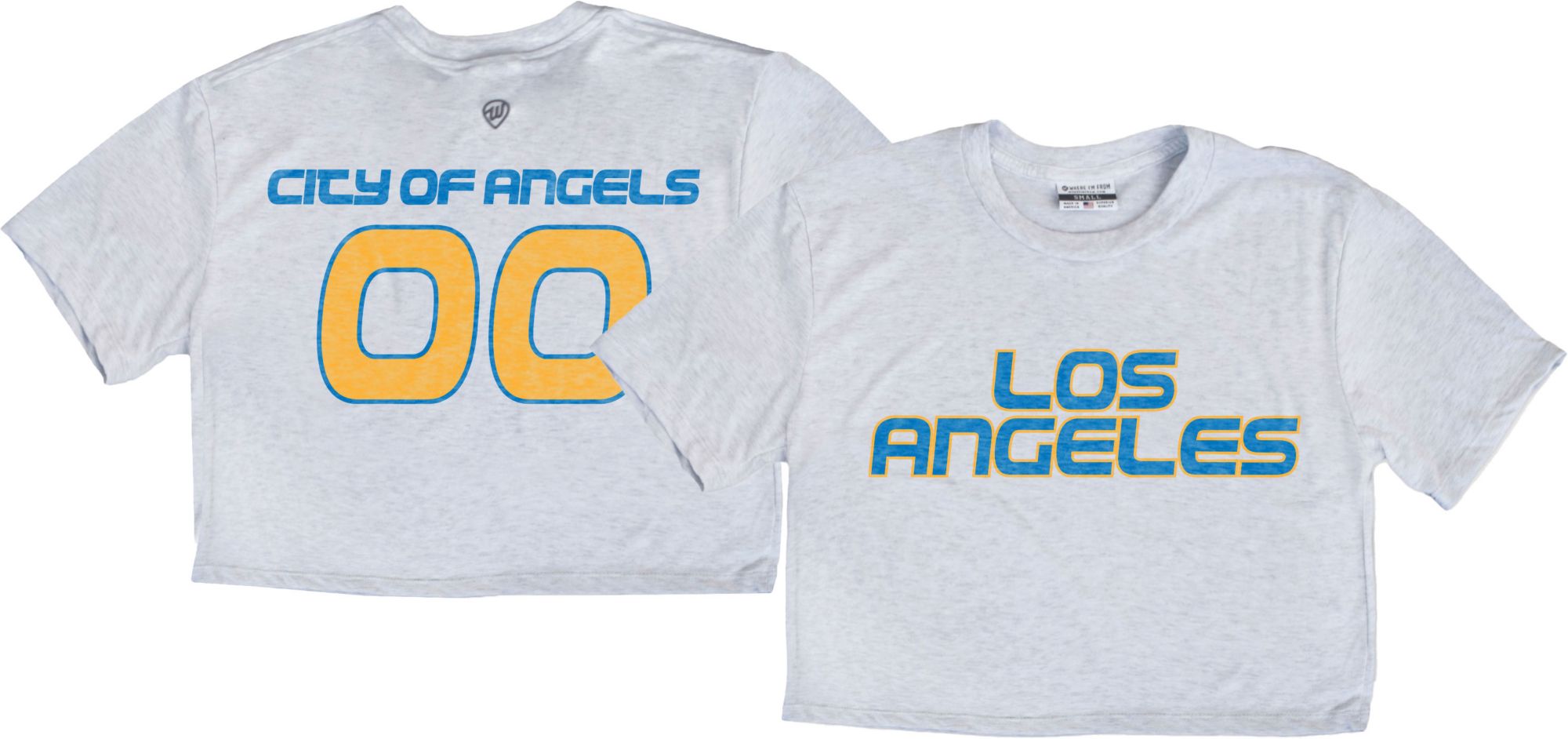 Where I'm From Women's Los Angeles 2Hit 00 Cropped T-Shirt