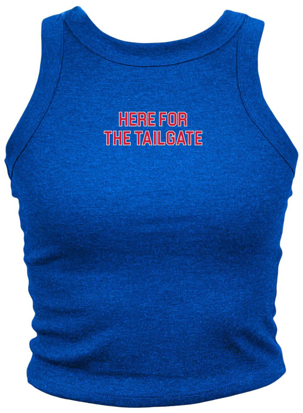 Where I'm From Women's New York Tailgate Cropped Tank Top
