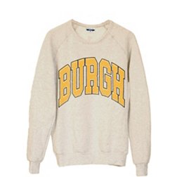 Where I'm From Women's Pittsburgh Burgh Crew Crewneck Fleece Sweatshirt