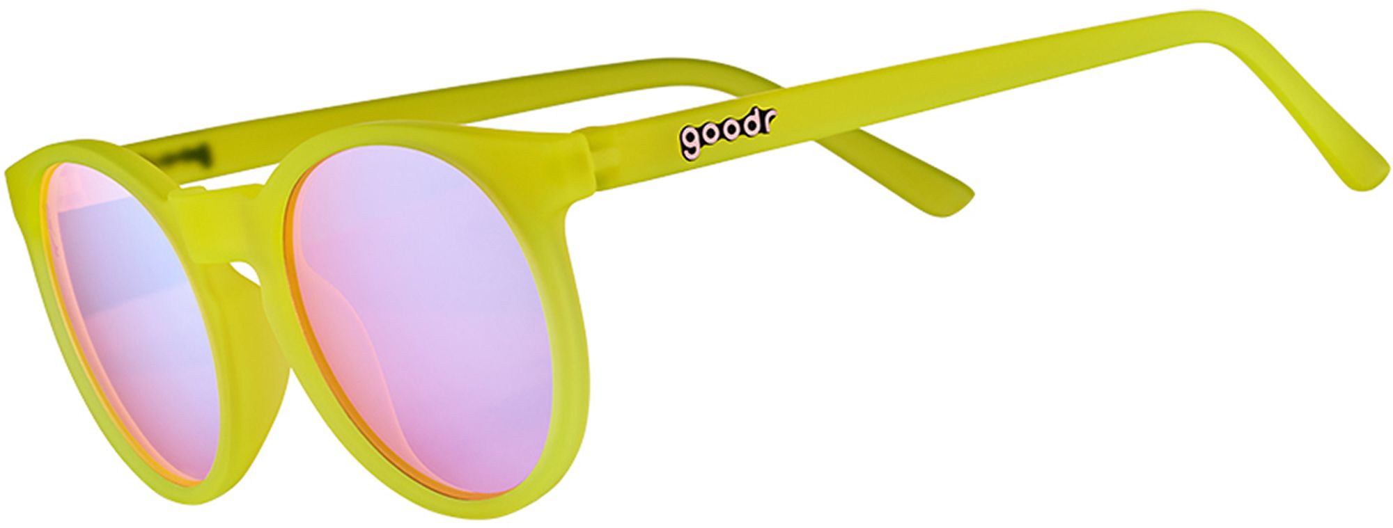 goodr Circle G Sunglasses - Yellow