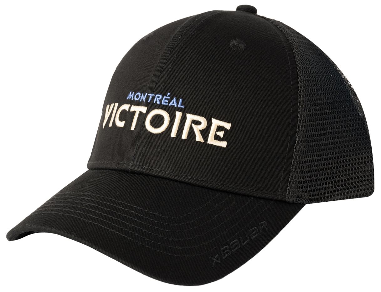 Bauer Adult PWHL Montreal Victoire Black Adjustable Hat
