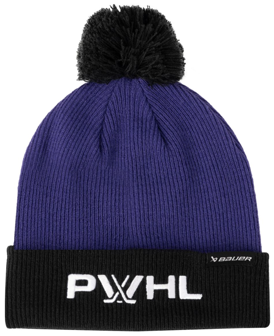 Bauer Adult PWHL Toronto Sceptres Blue Pom Knit Beanie