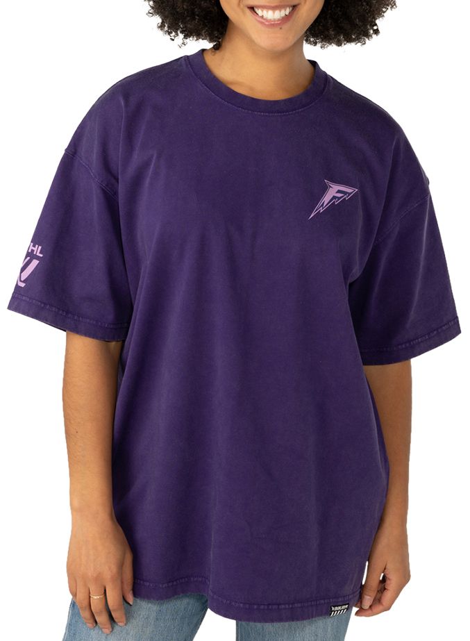 Bauer Unisex PWHL Minnesota Frost Purple Boxy T-Shirt