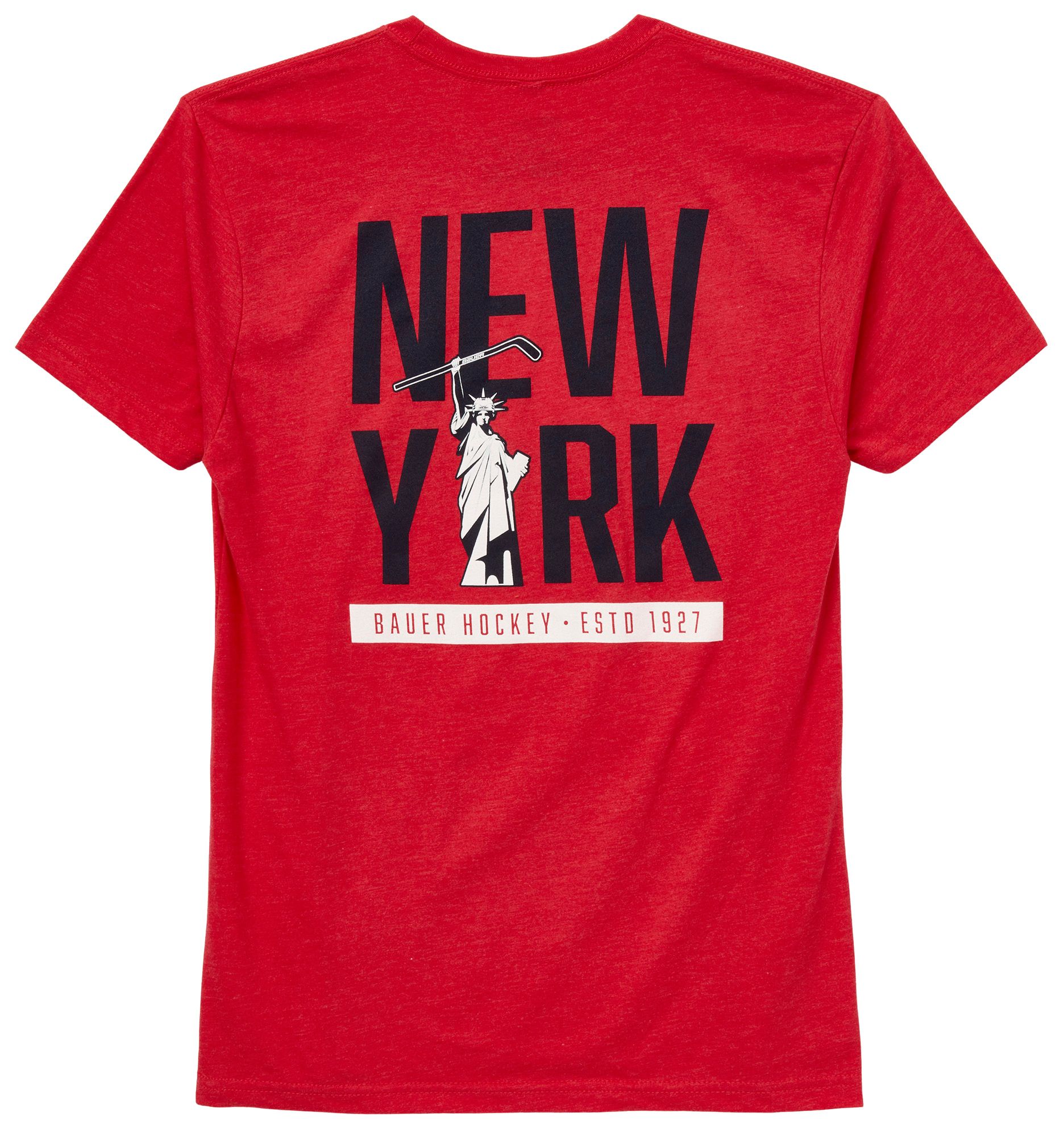 Bauer New York Short Sleeve T Shirt - Youth