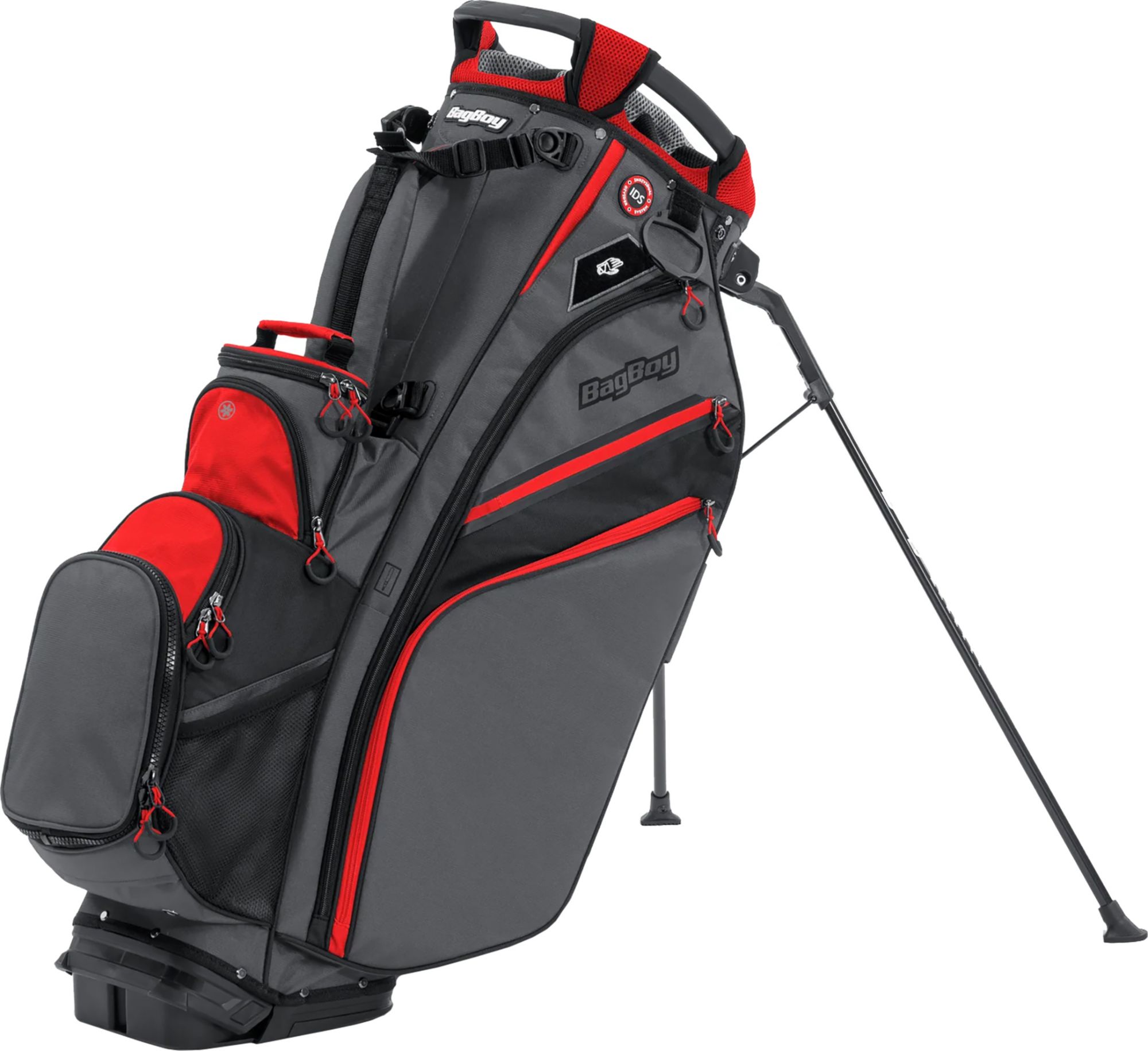 Charcoal/Red/Black