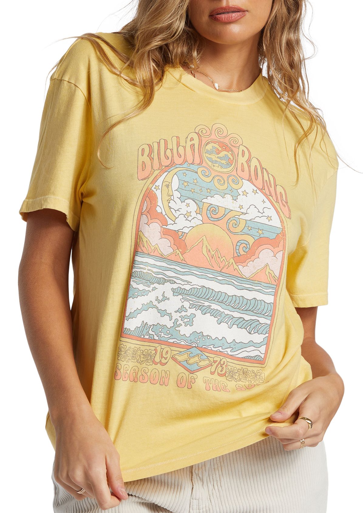 Billabong Women's Season Of The Sol Short Sleeve T-Shirt