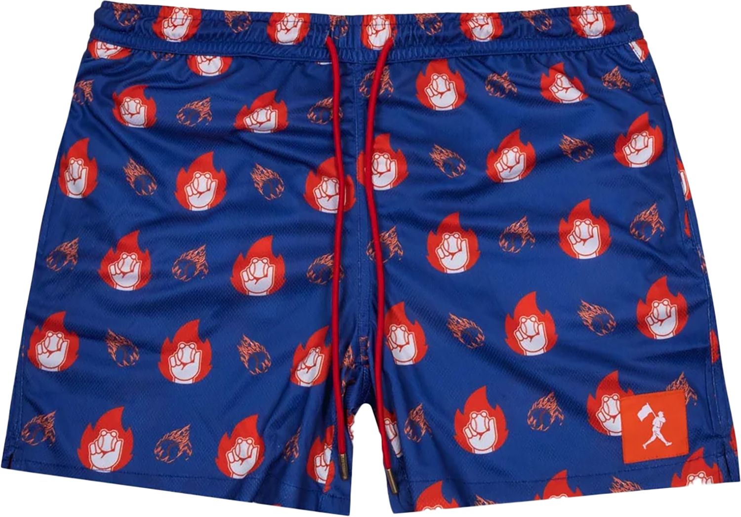 Baseballism Boys' Flame Thrower Diamond Air Mesh Shorts