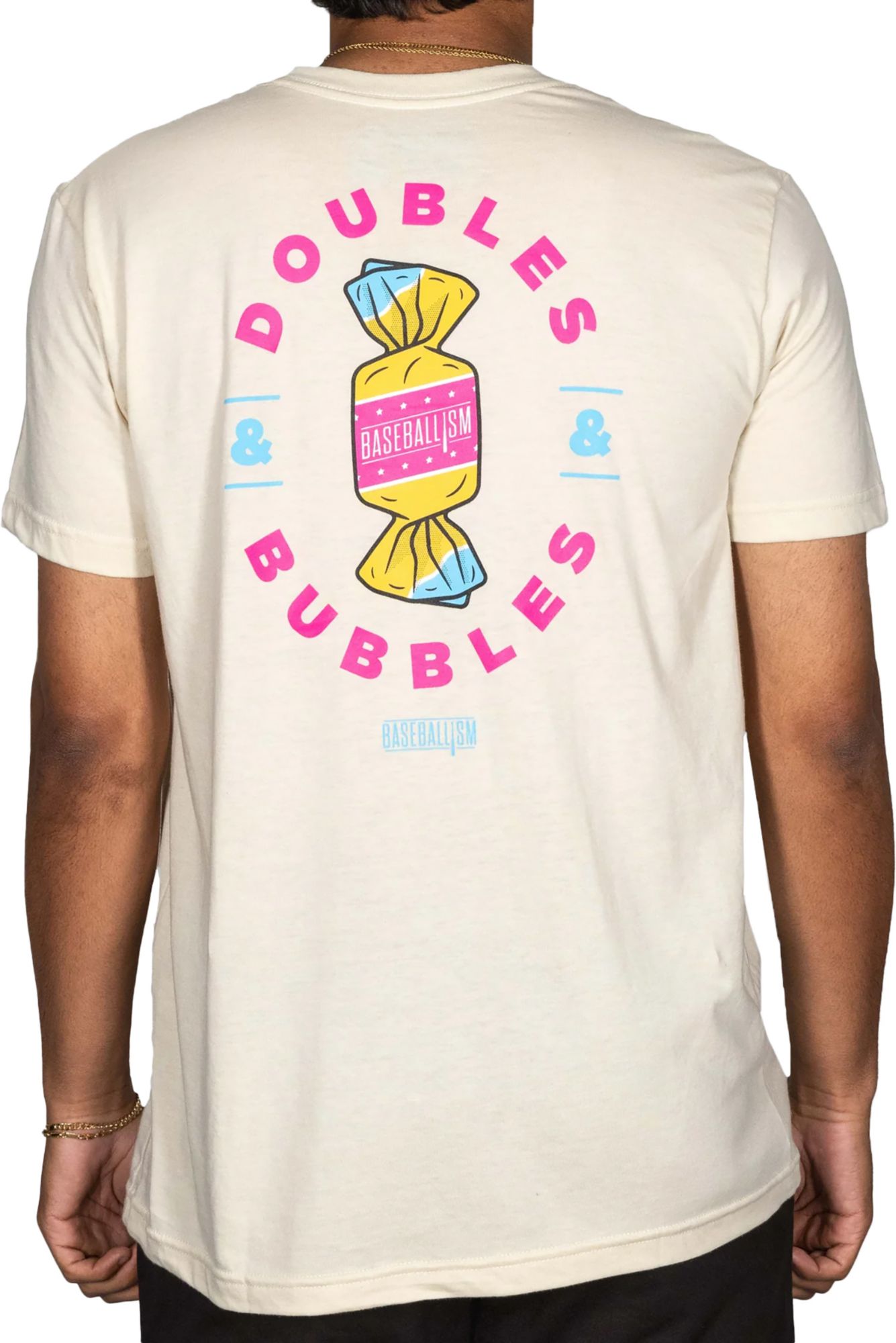 Baseballism Men's Doubles and Bubbles Tee