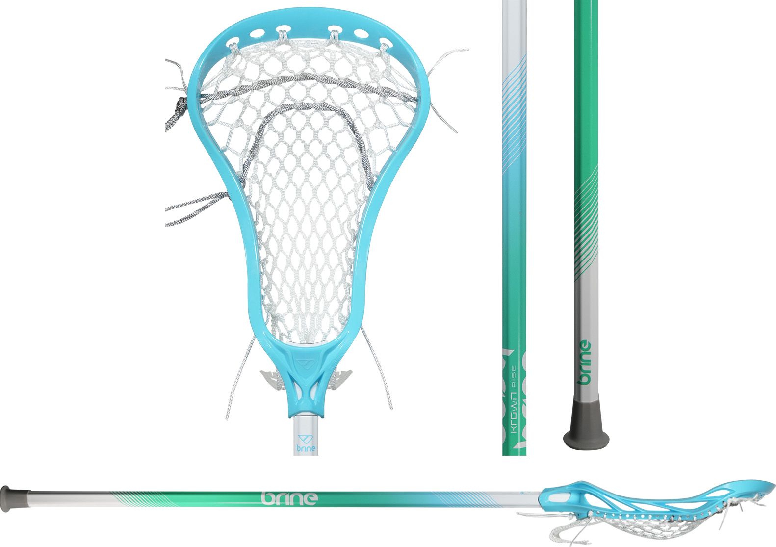 Brine Girls' Krown Rise Lacrosse Stick