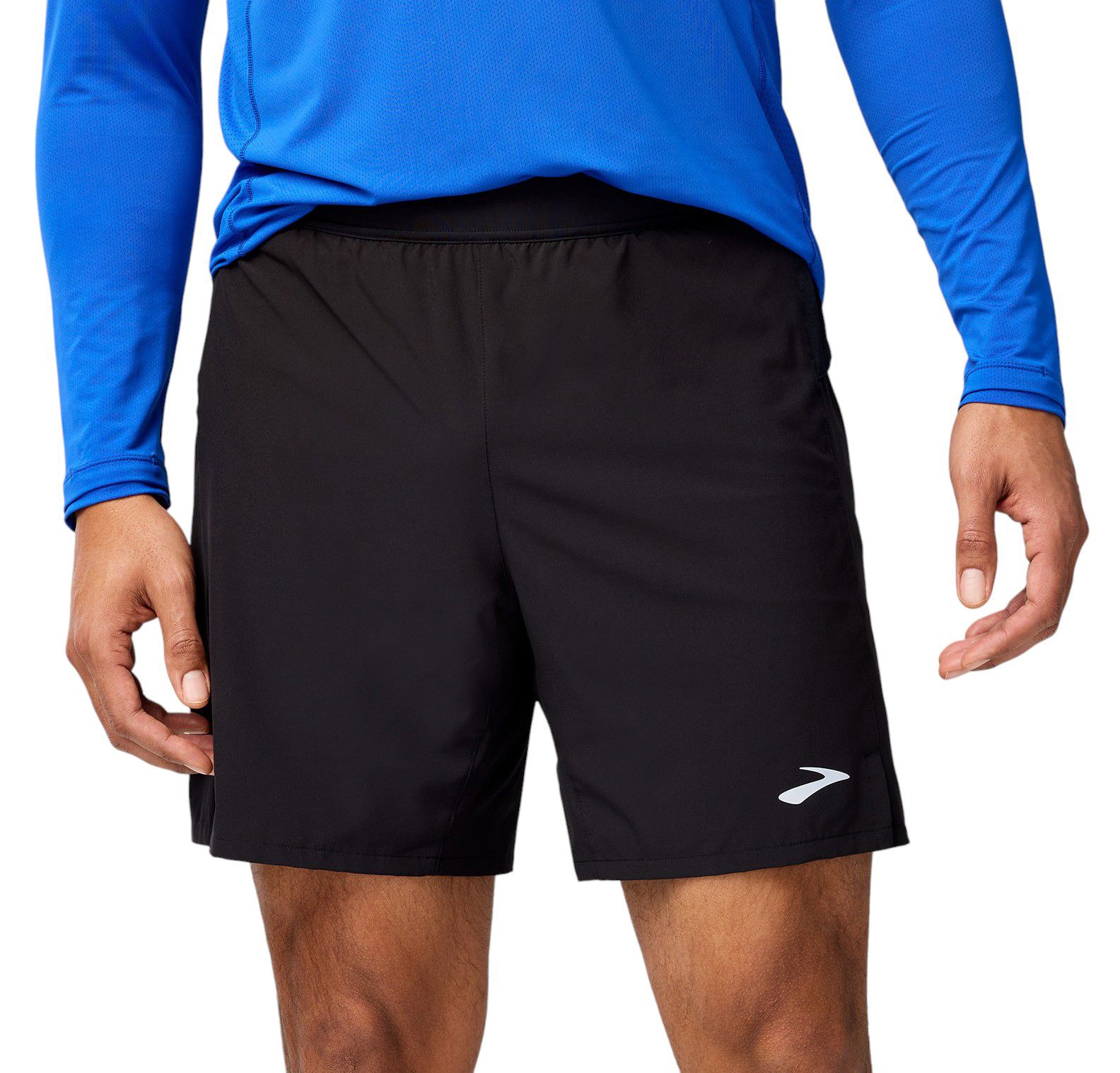Brooks Men's Journey 7'' 2-in-1 Shorts Black thumbnail