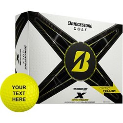 Bridgestone 2024 Tour B X Yellow Personalized Golf Balls