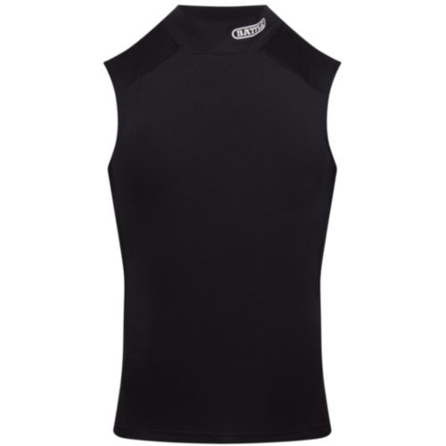 Battle Sports Mock Neck PRO Sleeveless Compression Shirt